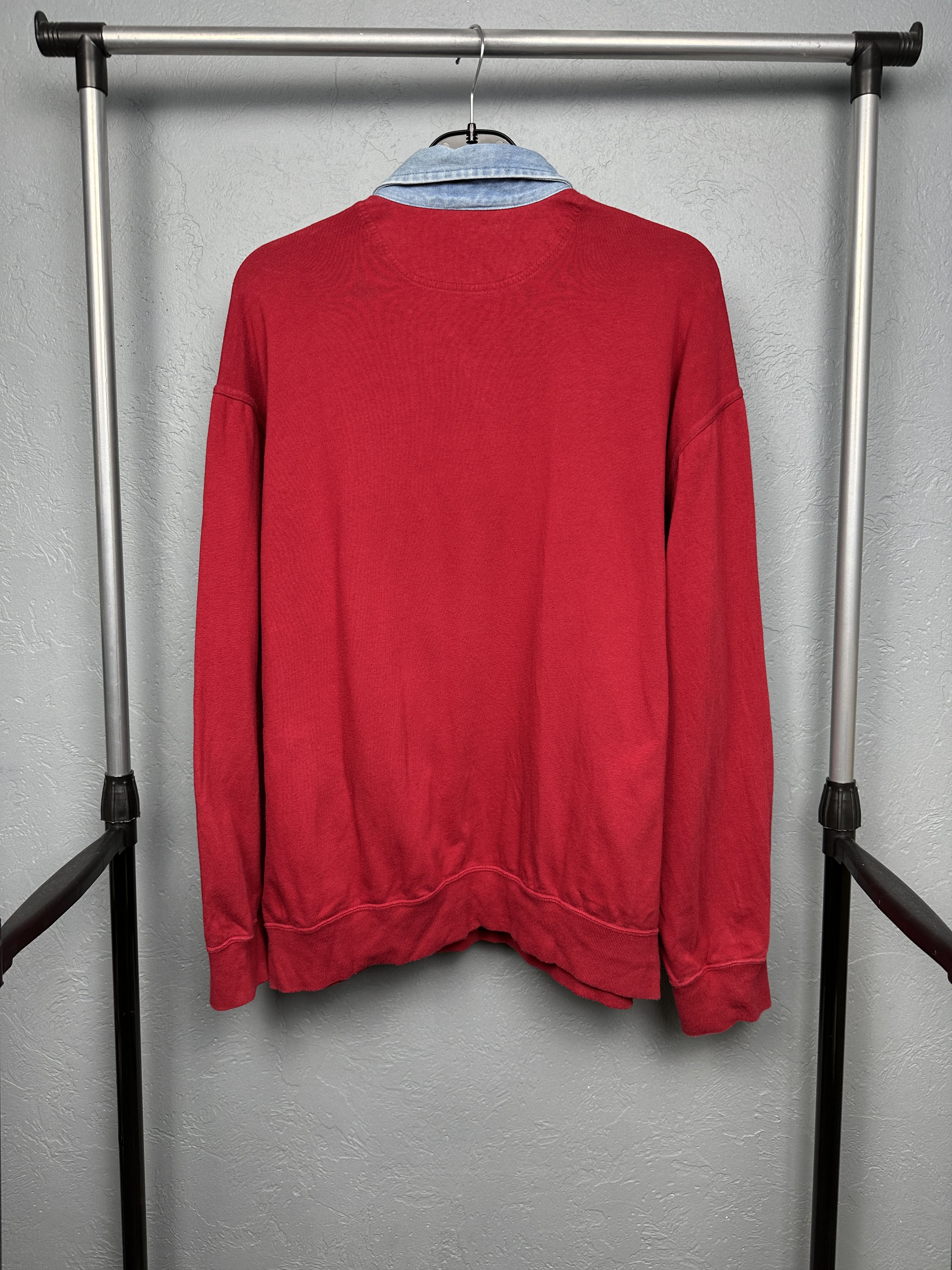 Paul & Shark × Vintage Paul & Shark Vintage Mens 1\4 Zip Collared Sweater Size US XL / EU 56 / 4 - 9 Thumbnail