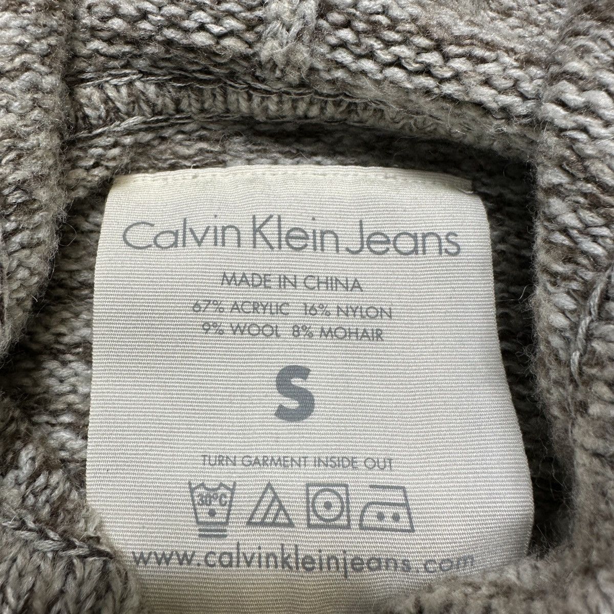 Calvin Klein Calvin Klein Jeans mohair hooded sweater Size US S / EU 44-46 / 1 - 5 Thumbnail