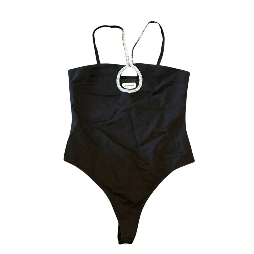 superdown Superdown Mazu Bodysuit in Black, Size M Size M / US 6-8 / IT 42-44 - 4 Thumbnail