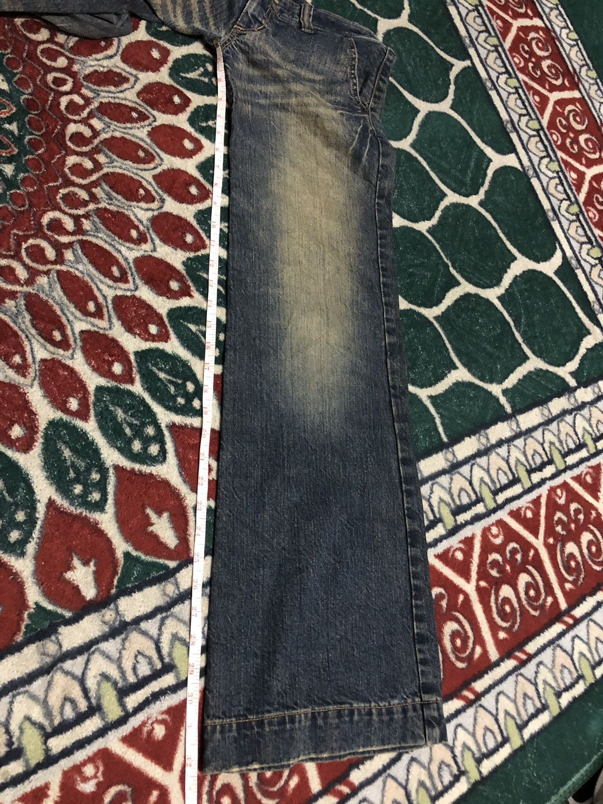 14th Addiction × Japanese Brand × Seditionaries Vintage Spiral Girl Japanese Brand Super Wide Flare Mud Pant Size US 29 - 8 Thumbnail