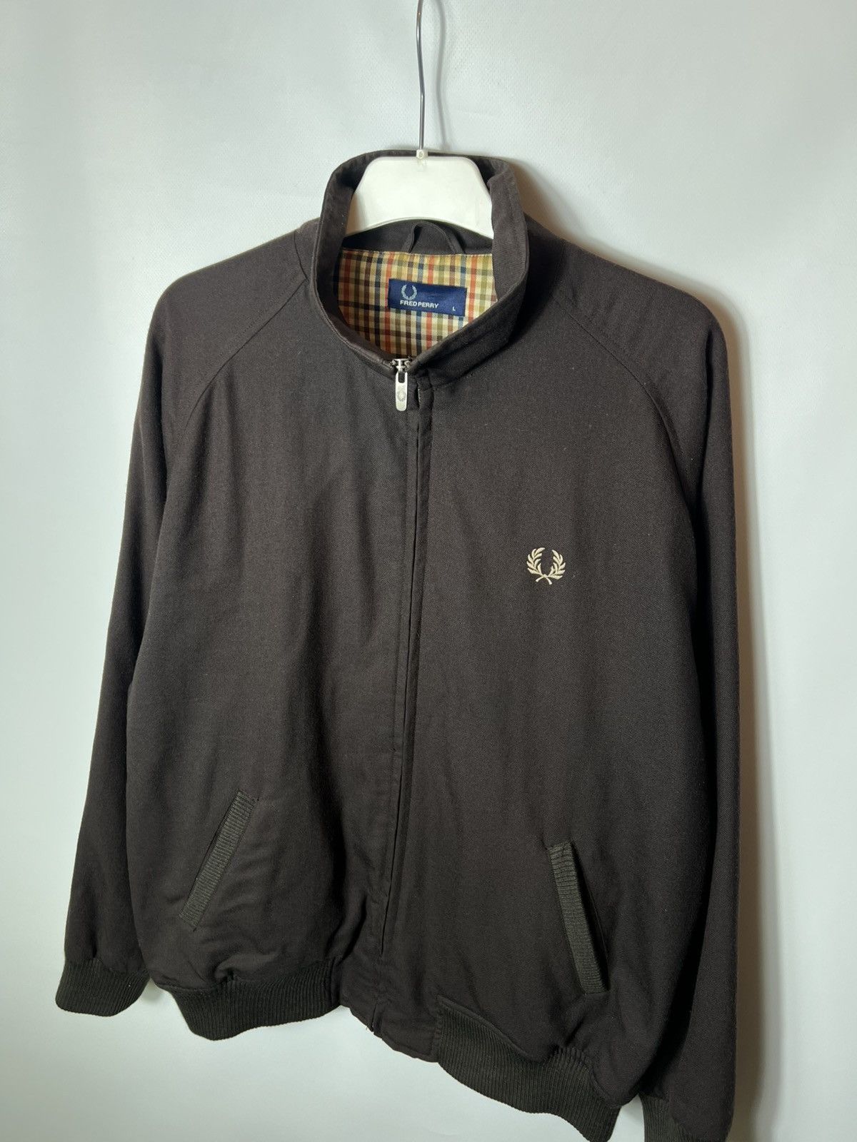 Fred Perry Vintage streetwear y2k designer Fred Perry Wool Bomber Jaket Size US L / EU 52-54 / 3 - 2 Thumbnail