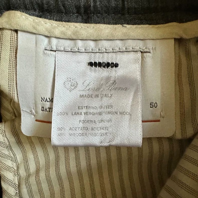 Loro Piana Loro Piana Prince plaid wool trousers casual trousers 2505 Size US 34 / EU 50 - 5 Thumbnail