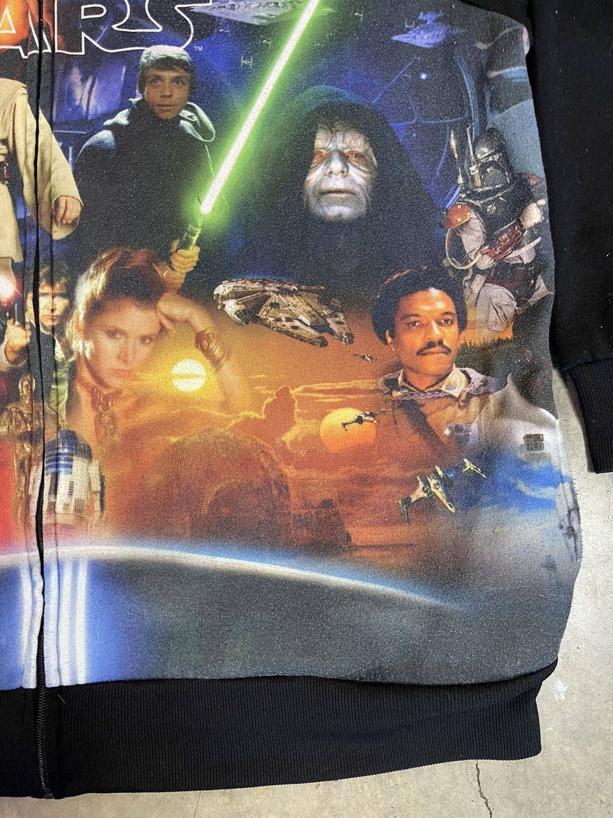 Vintage Vintage Star Wars Hoodie Size US XXL / EU 58 / 5 - 5 Thumbnail