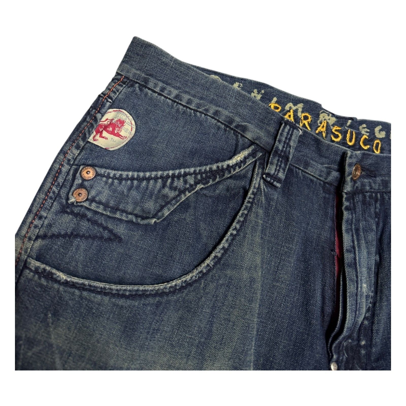 Parasuco PARASUCO DENIM LEGEND Luxury Designer Denim Jeans 36x32 Size US 36 / EU 52 - 6 Thumbnail