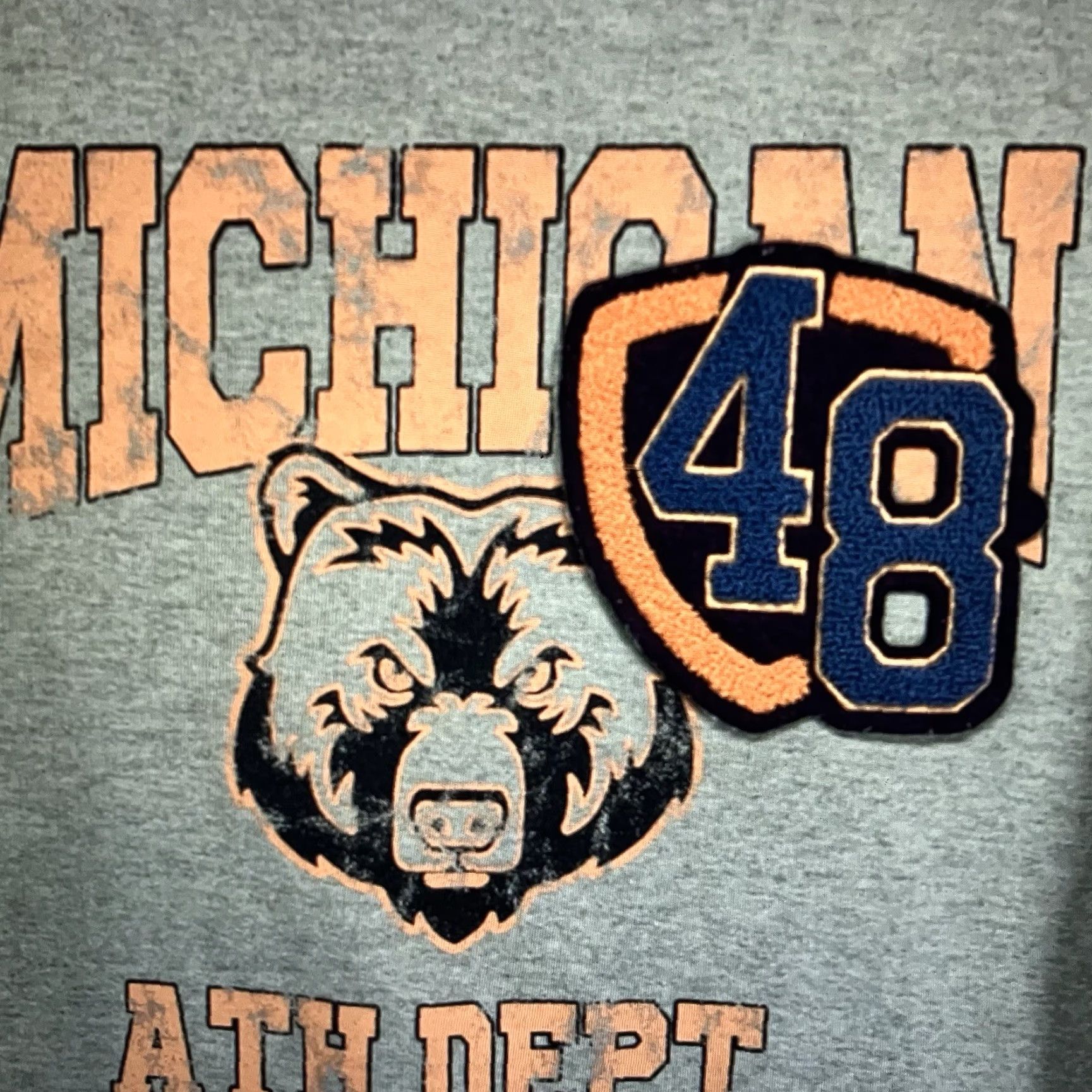 Urban Outfitters Urban Outfitters Sweatshirt Crew Neck Pullover Graphic Michigan City Retro 40s Green S Mens Regular Sweatshirt Size US S / EU 44-46 / 1 - 3 Thumbnail