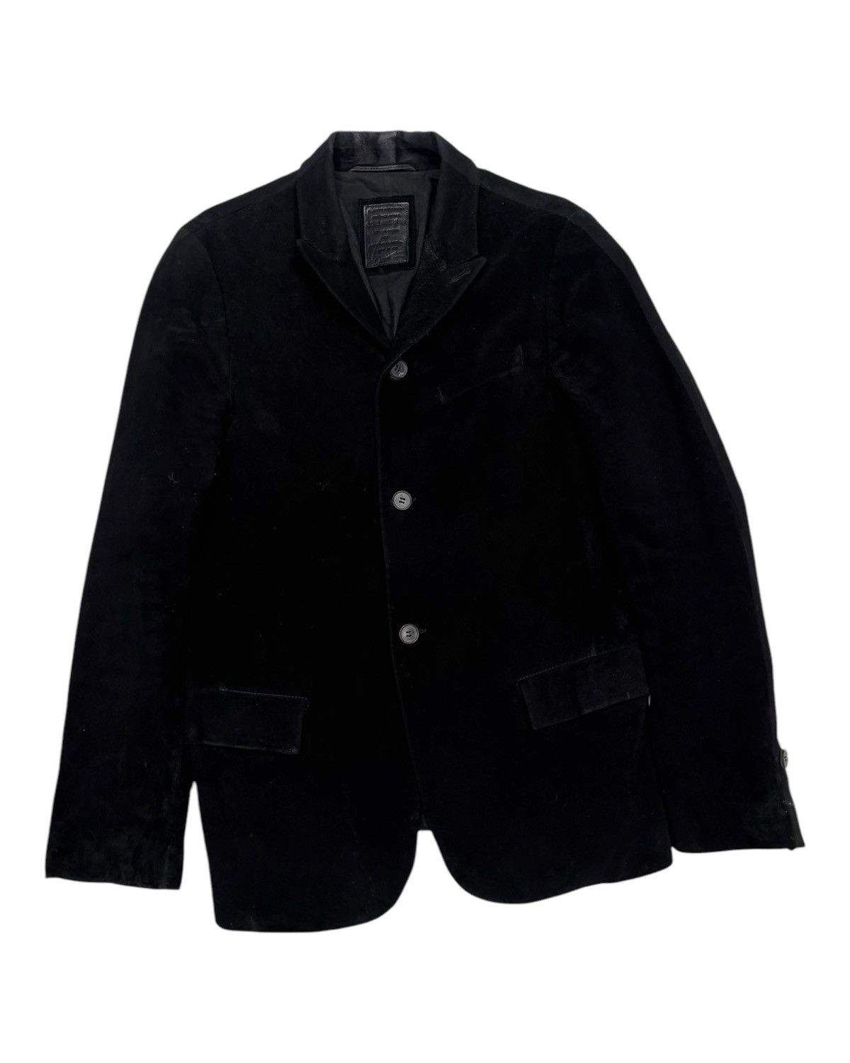 Allsaints 🔥ALLSAINTS SPITALFIELDS COWHIDE LEATHER JACKET BLACK Size US M / EU 48-50 / 2 - 9 Thumbnail