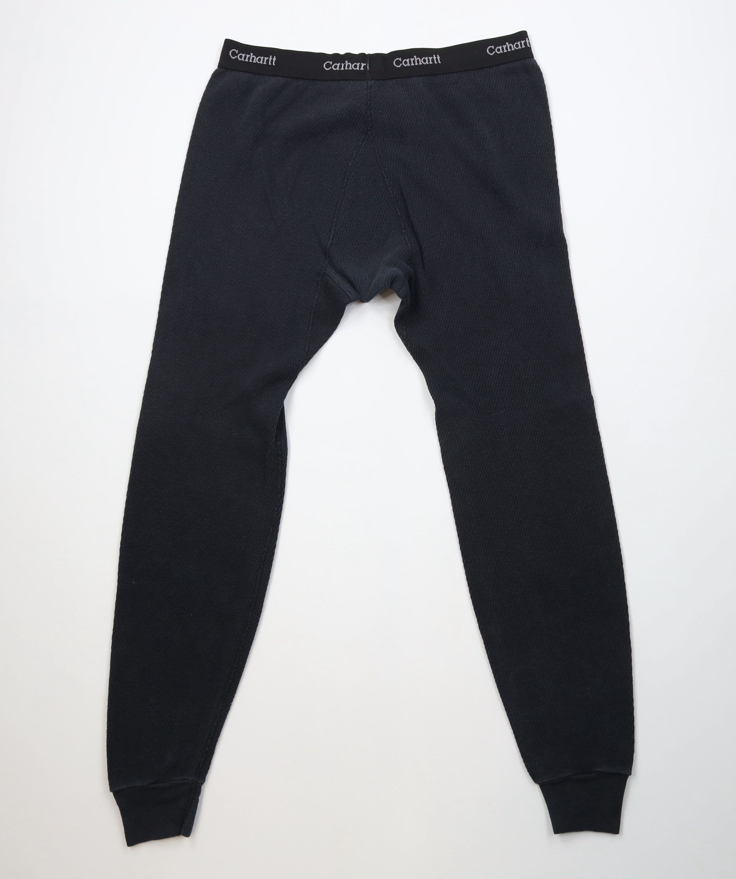 Carhartt Vintage Y2K Carhartt Thermal Waffle Knit Pants Black USA Size US 38 / EU 54 - 6 Thumbnail
