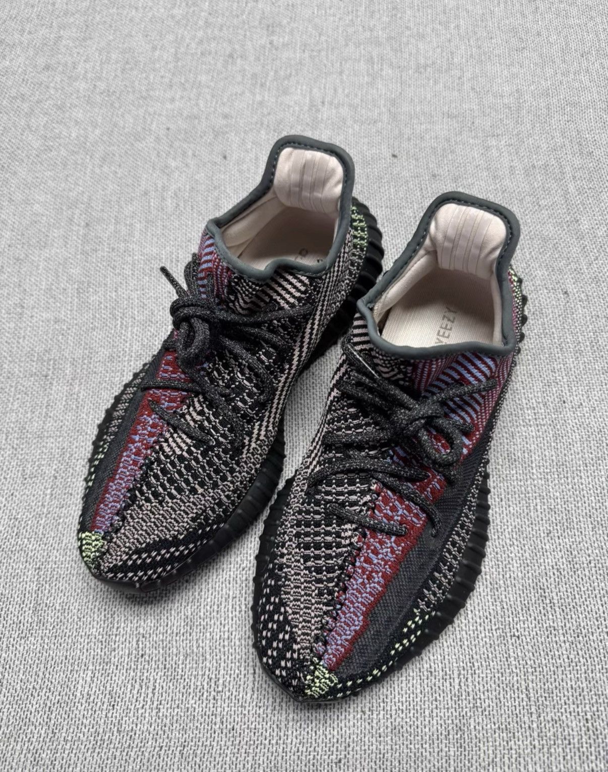 Adidas Adidas Yeezy 350 Black & Red Angel FW5190 K37 Size US 9.5 / EU 42-43 - 1 Thumbnail