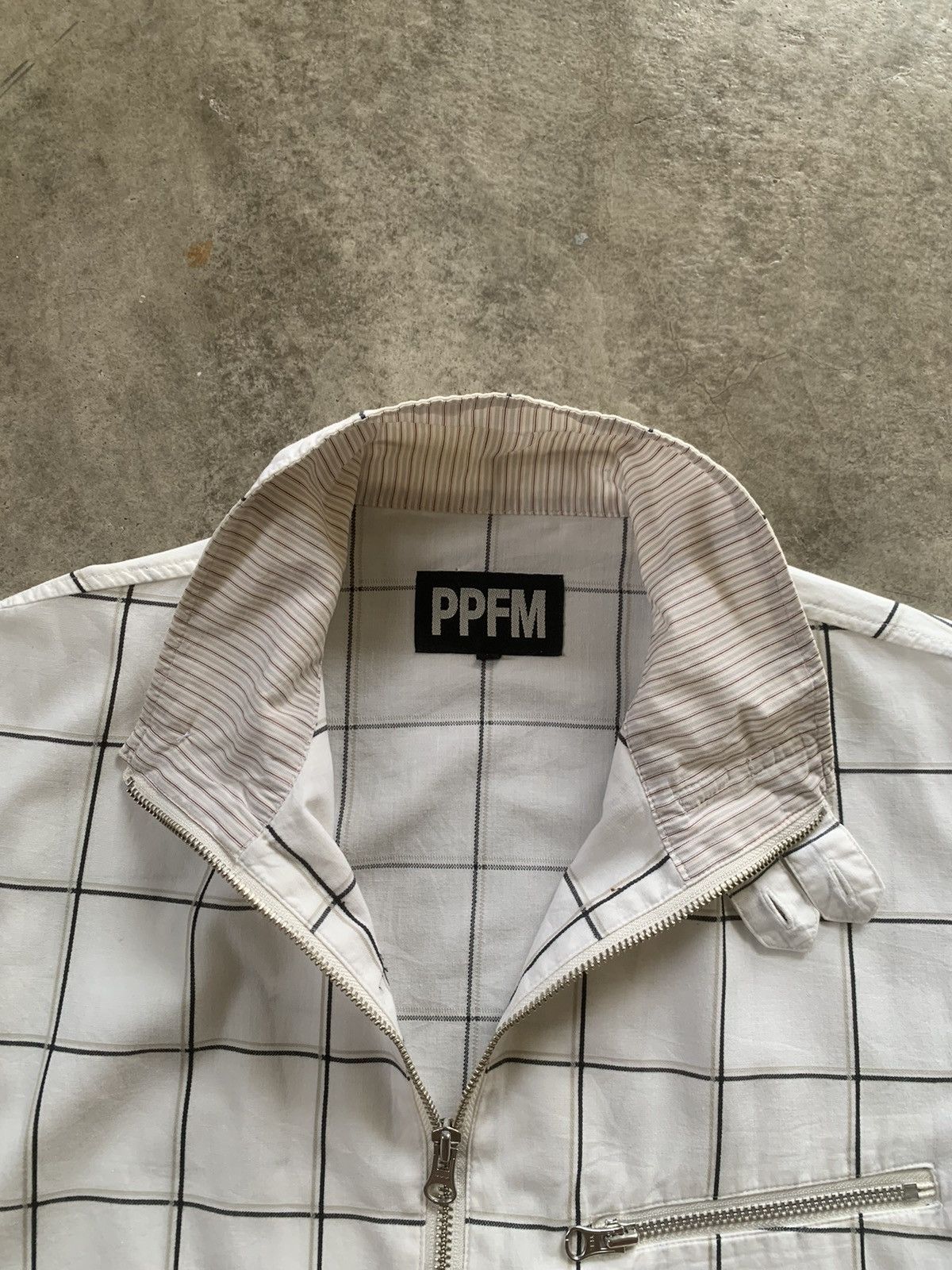 Japanese Brand × PPFM Archives PPFM harrington jacket with buckle collar Size US M / EU 48-50 / 2 - 6 Thumbnail