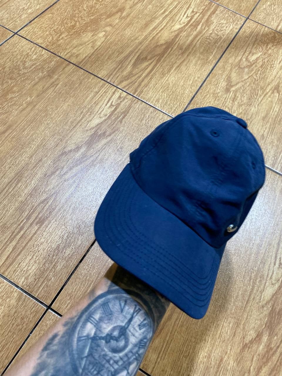 Nike Nike Hats Vintage metal logo Cap Y2K blue streetwear Size ONE SIZE - 6 Thumbnail
