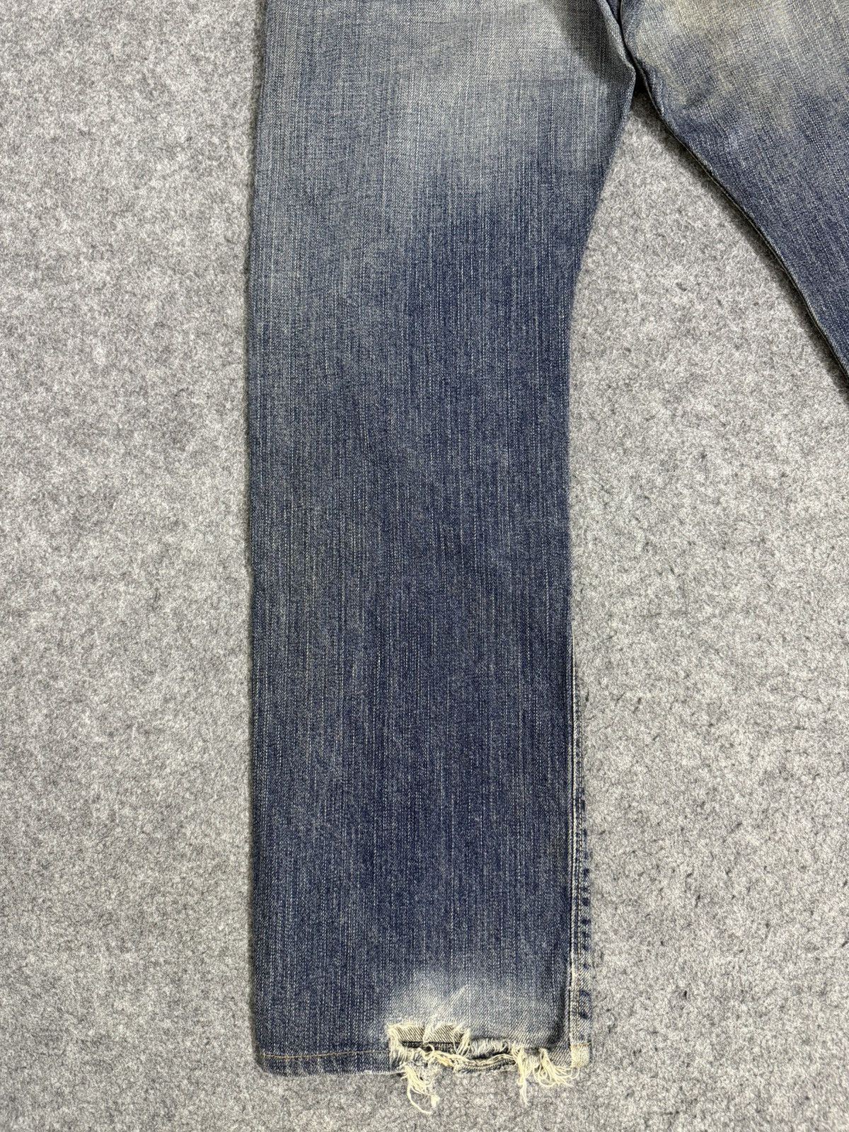 Kapital A14 EDWIN 505ZX SELVEDGE DENIM MUD WASH Size US 29 - 11 Thumbnail