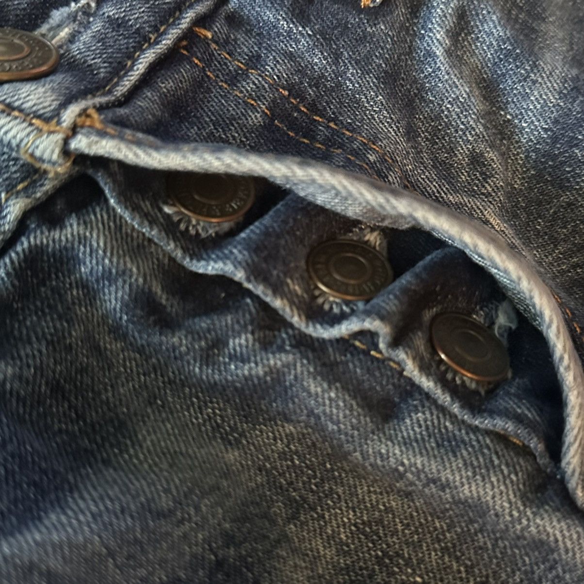 Abercrombie & Fitch Abercrombie Slim Straight distressed jeans Size US 31 - 5 Thumbnail