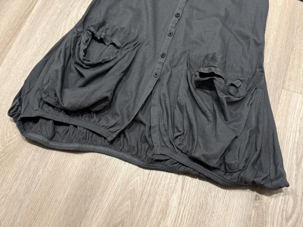 Rundholz Rundholz Black Label Thin Knit Gray Cardigan Avant Garde Size M / US 6-8 / IT 42-44 - 3 Thumbnail
