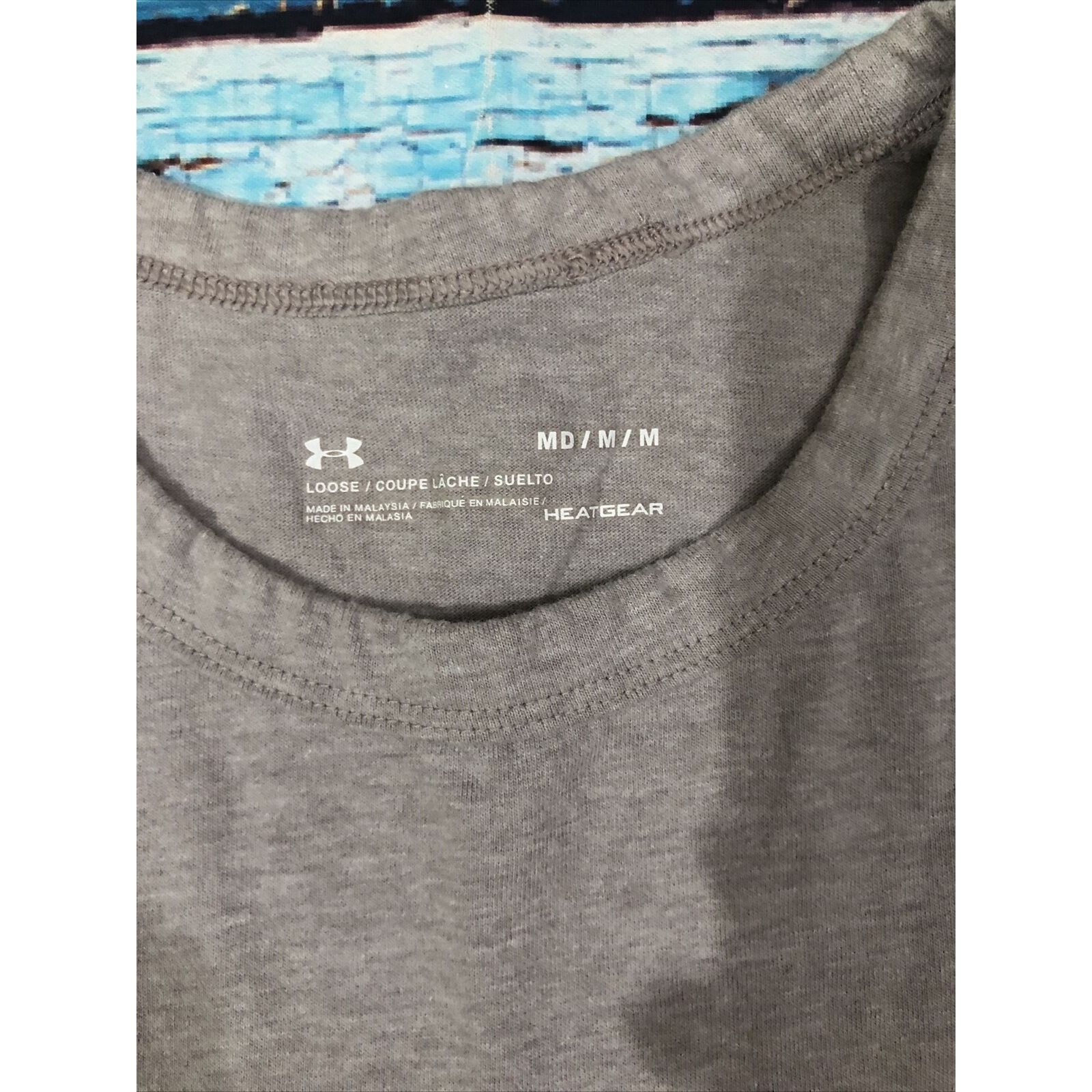 Under Armour UNDER ARMOUR Shirt WOMENS Medium Sleeveless Gray Loose Size M / US 6-8 / IT 42-44 - 4 Thumbnail