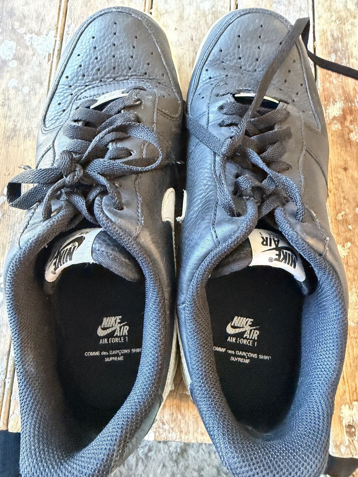 Comme des Garcons × Nike Supreme x Comme des Garçons x Nike Air Force 1 Low Size US 11 / EU 44 - 5 Thumbnail