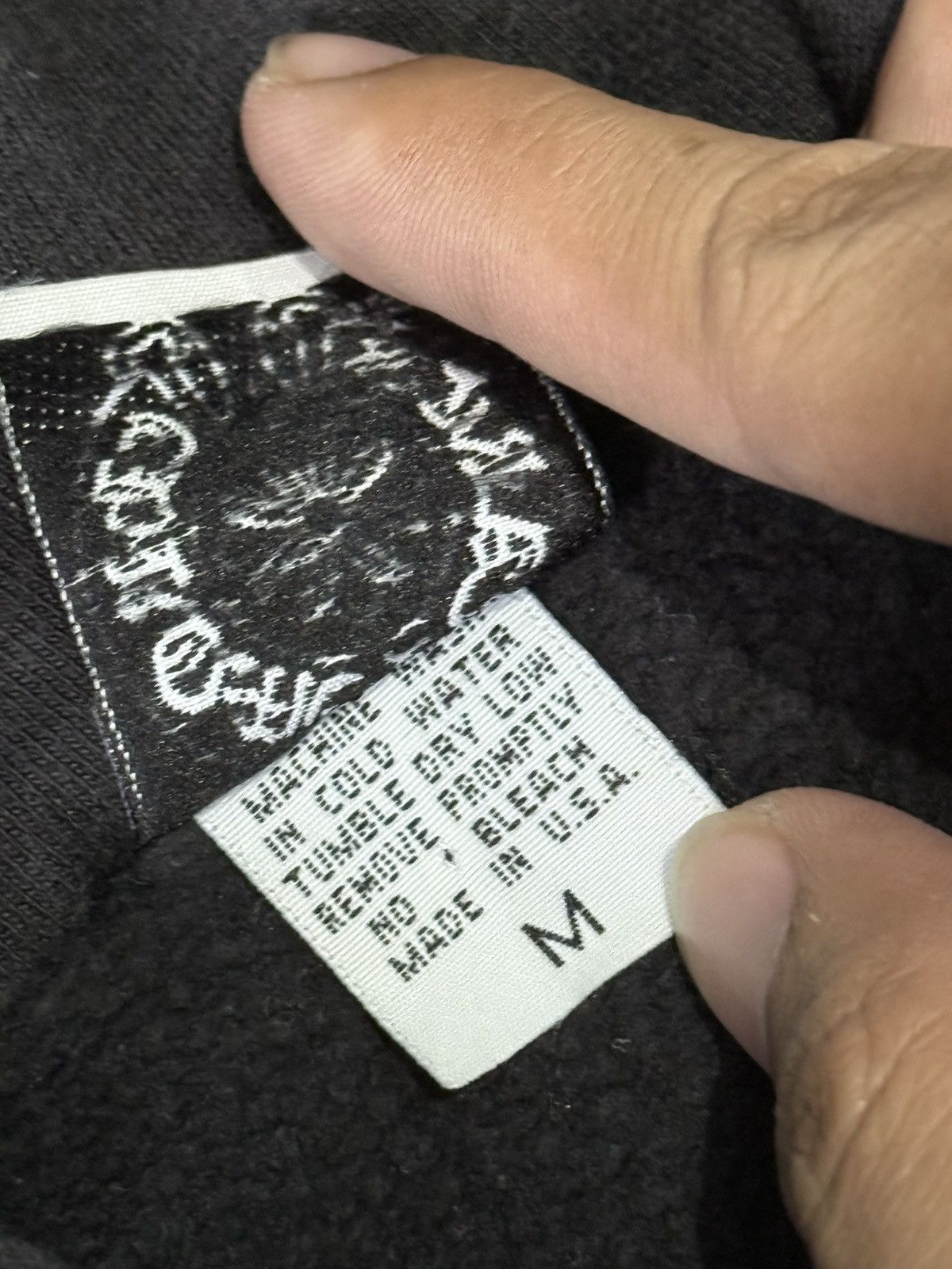 Chrome Hearts Vintage Chrome Hearts - Horseshoe patch Leather zipup jacket Size US M / EU 48-50 / 2 - 7 Thumbnail