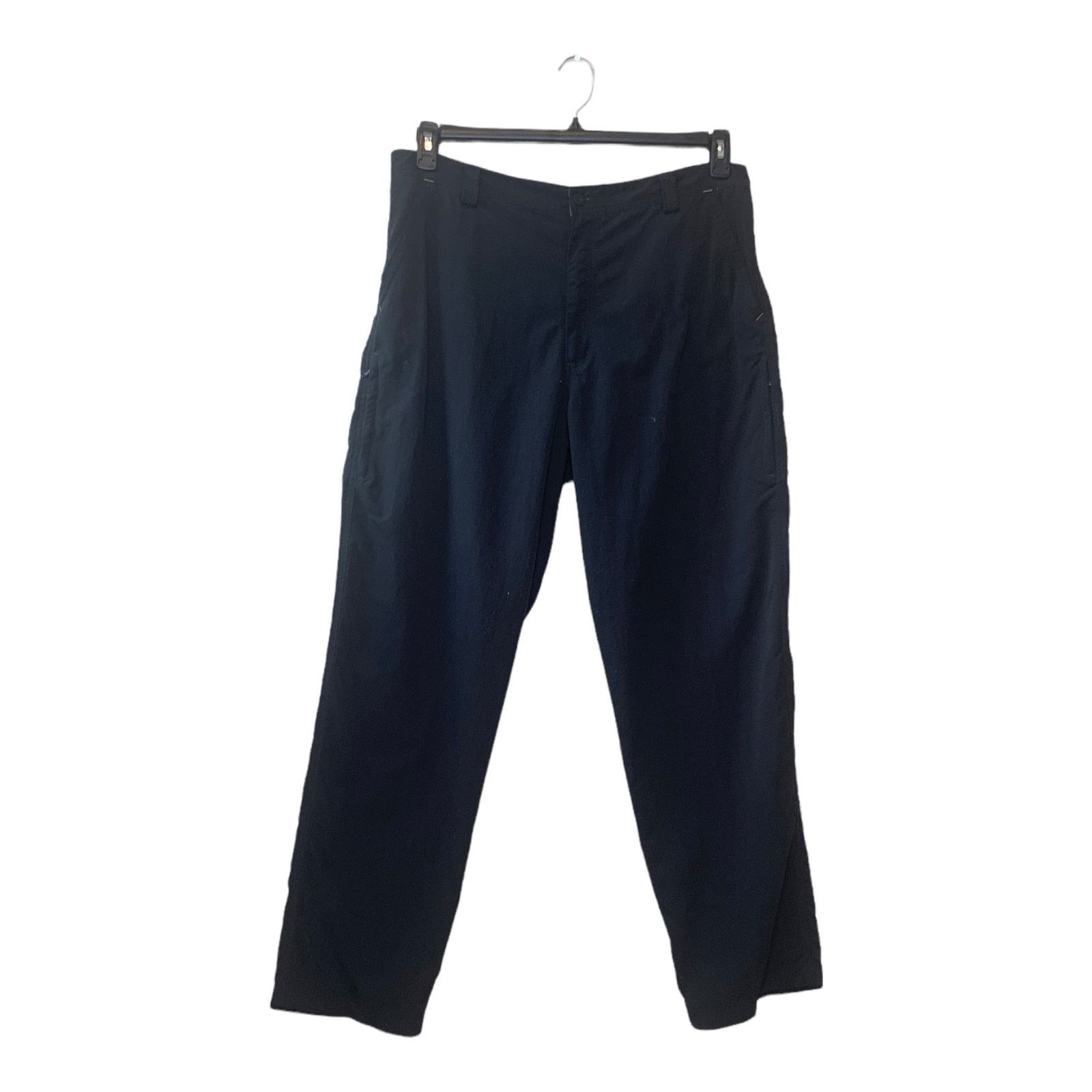 Rei Rei men black straight leg casual pants size large Size US 38 / EU 54 - 2 Thumbnail