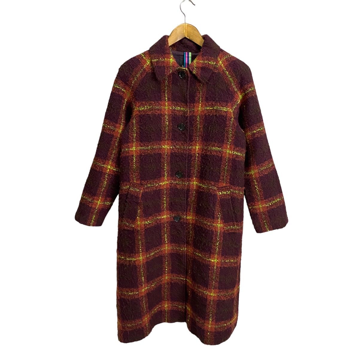 Paul Smith Paul Smith check boucle coat Size M / US 6-8 / IT 42-44 - 2 Thumbnail