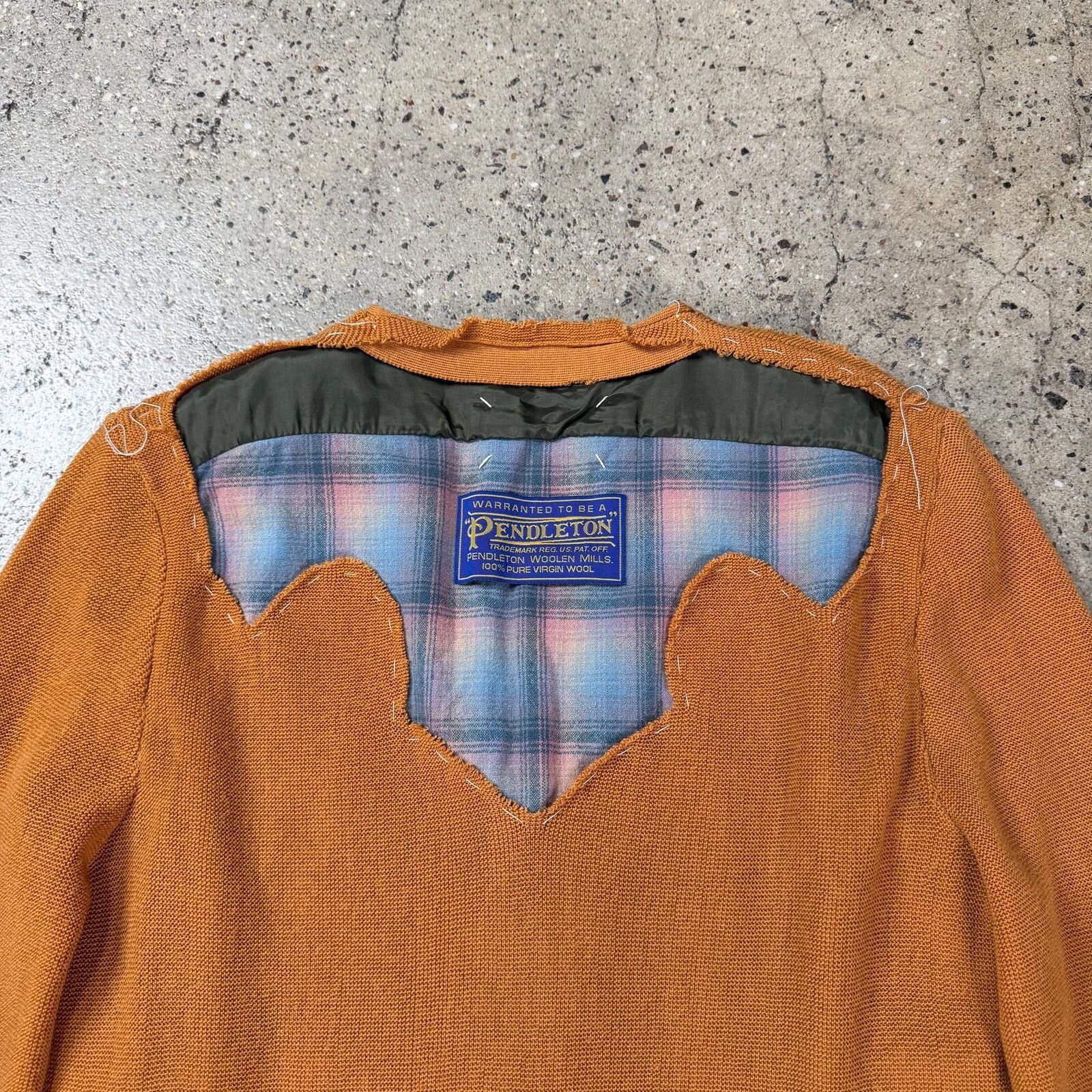 Maison Margiela Maison Margiela X Pendleton Wool Plaid Cardigan Size US S / EU 44-46 / 1 - 7 Thumbnail