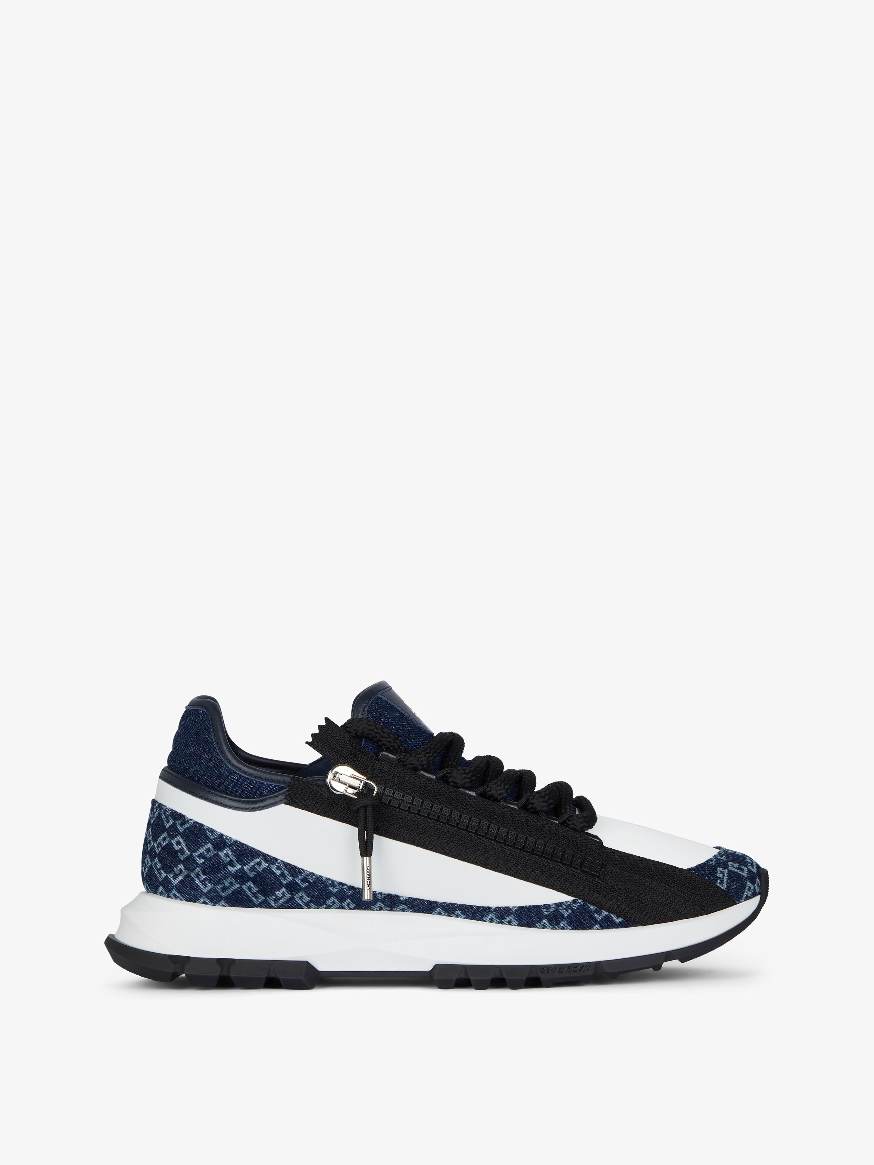 Givenchy o1lv12m1025 Spectre Zip Runners in Blue/Multicolor Size US 12 / EU 45 - 1 Thumbnail