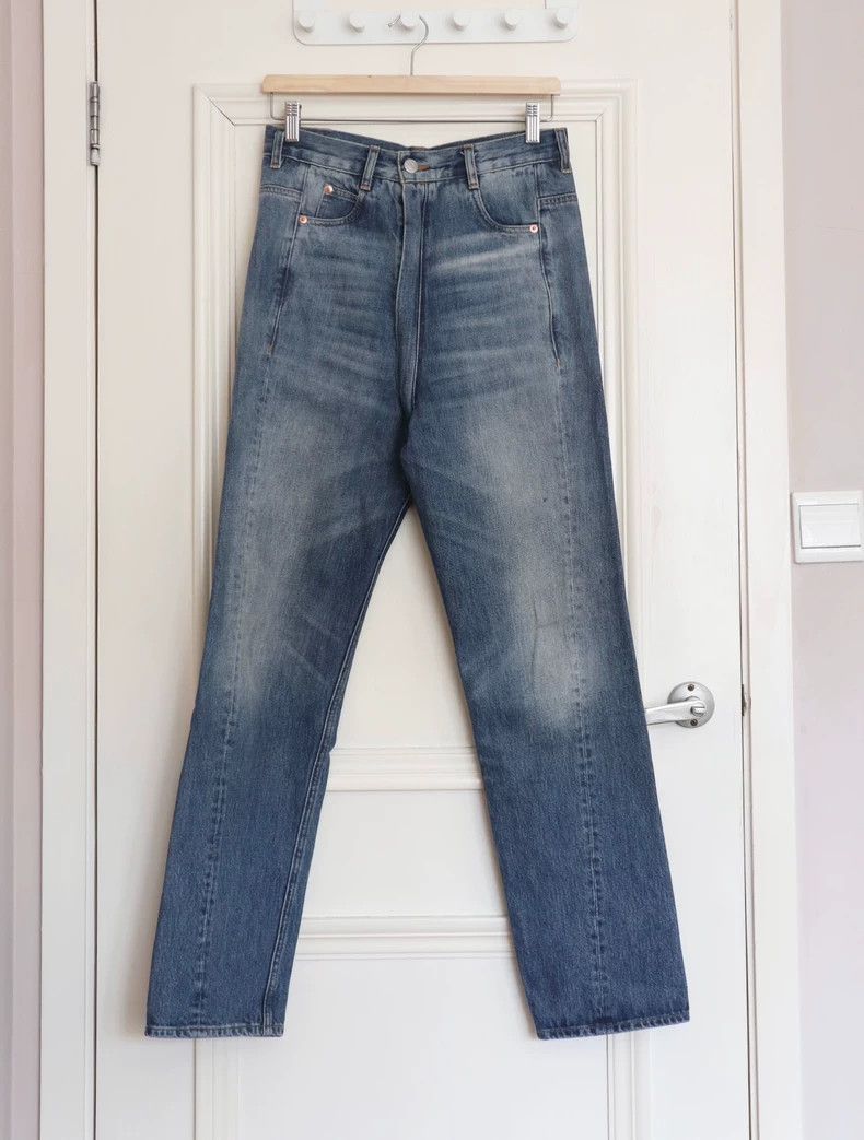 Martine Rose Martine Rose Blue Zip Fly Denim Jeans - dmc Size US 30 / EU 46 - 1 Thumbnail
