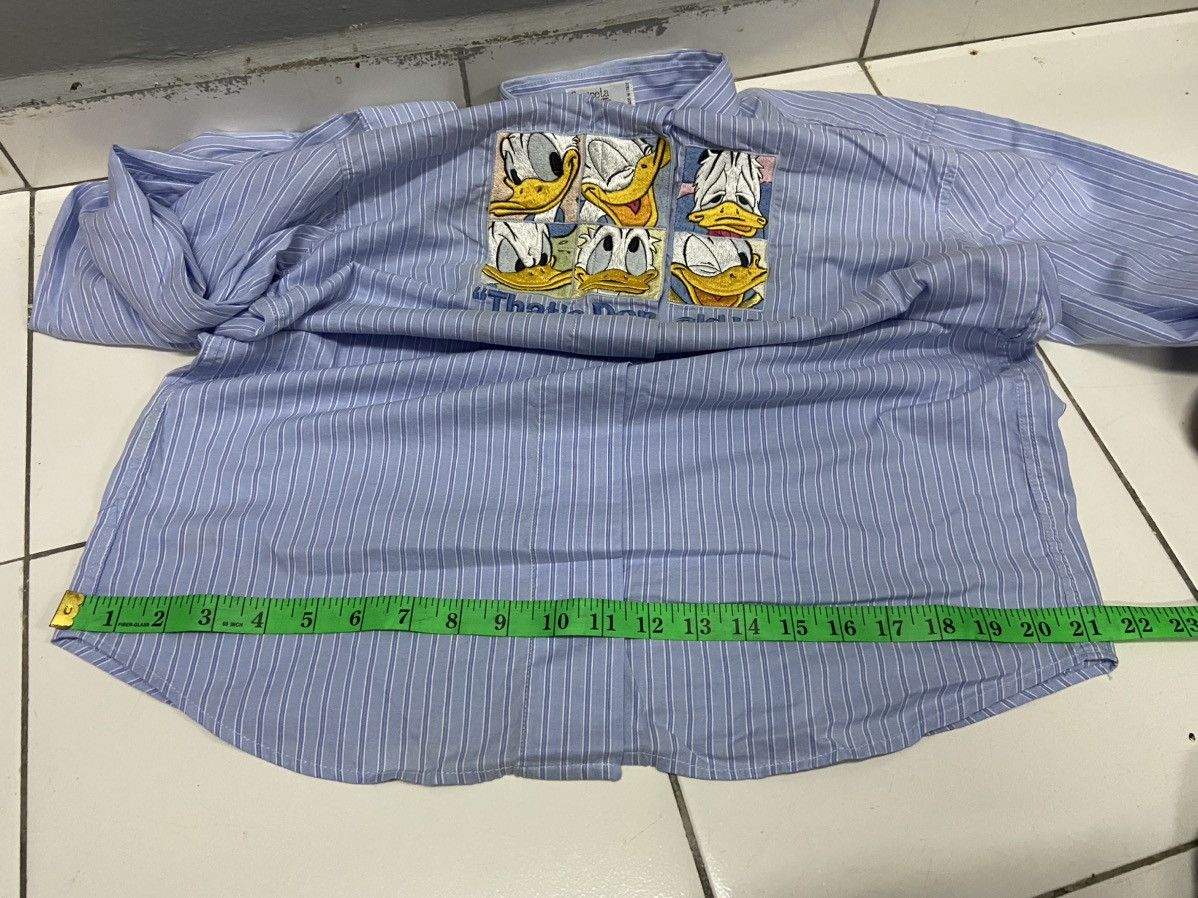 Vintage SEGRETA BY EMMANUEL SCHIVILI DONALD DUCK BUTTON UP SHIRT Size US XS / EU 42 / 0 - 11 Thumbnail