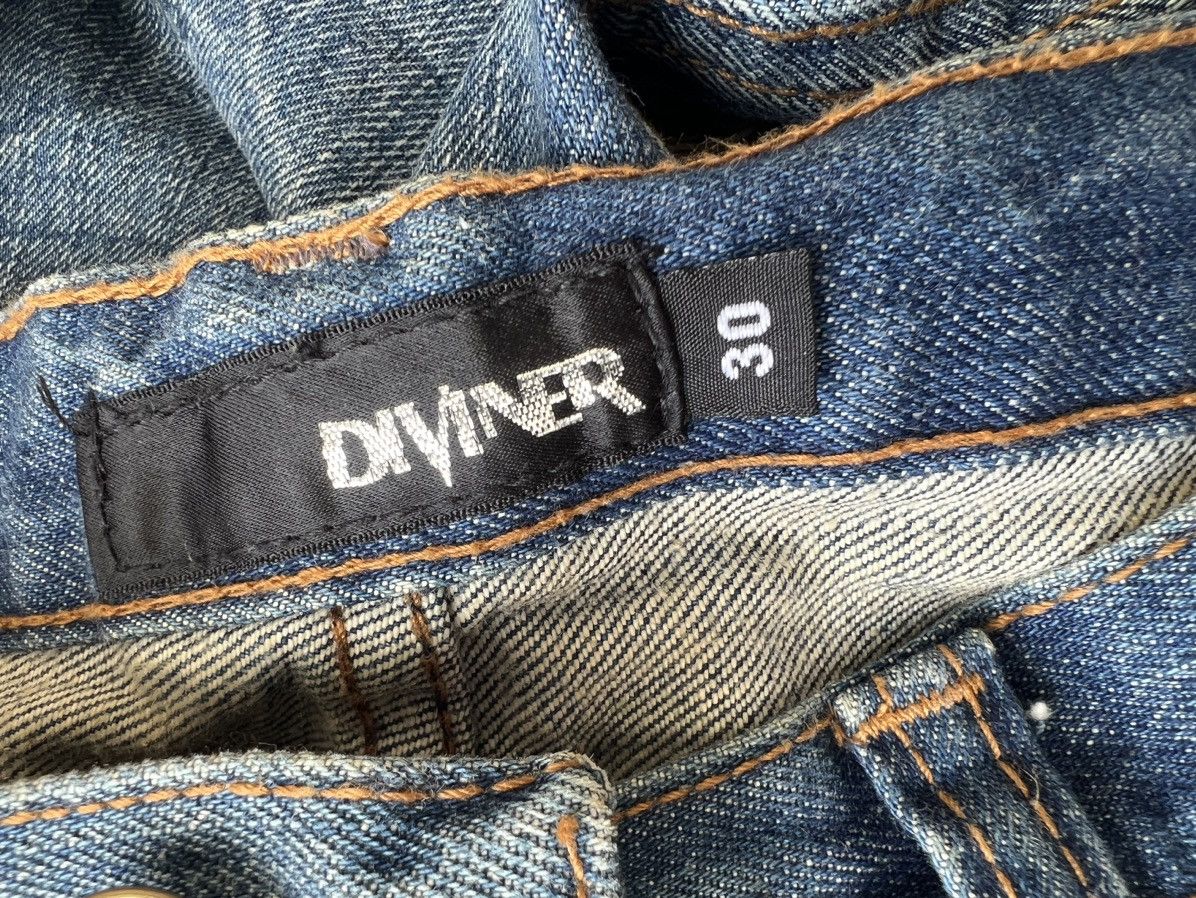 Vintage Vintage Diviner Japan Distressed Denim Flare Jeans Size US 29 - 21 Thumbnail