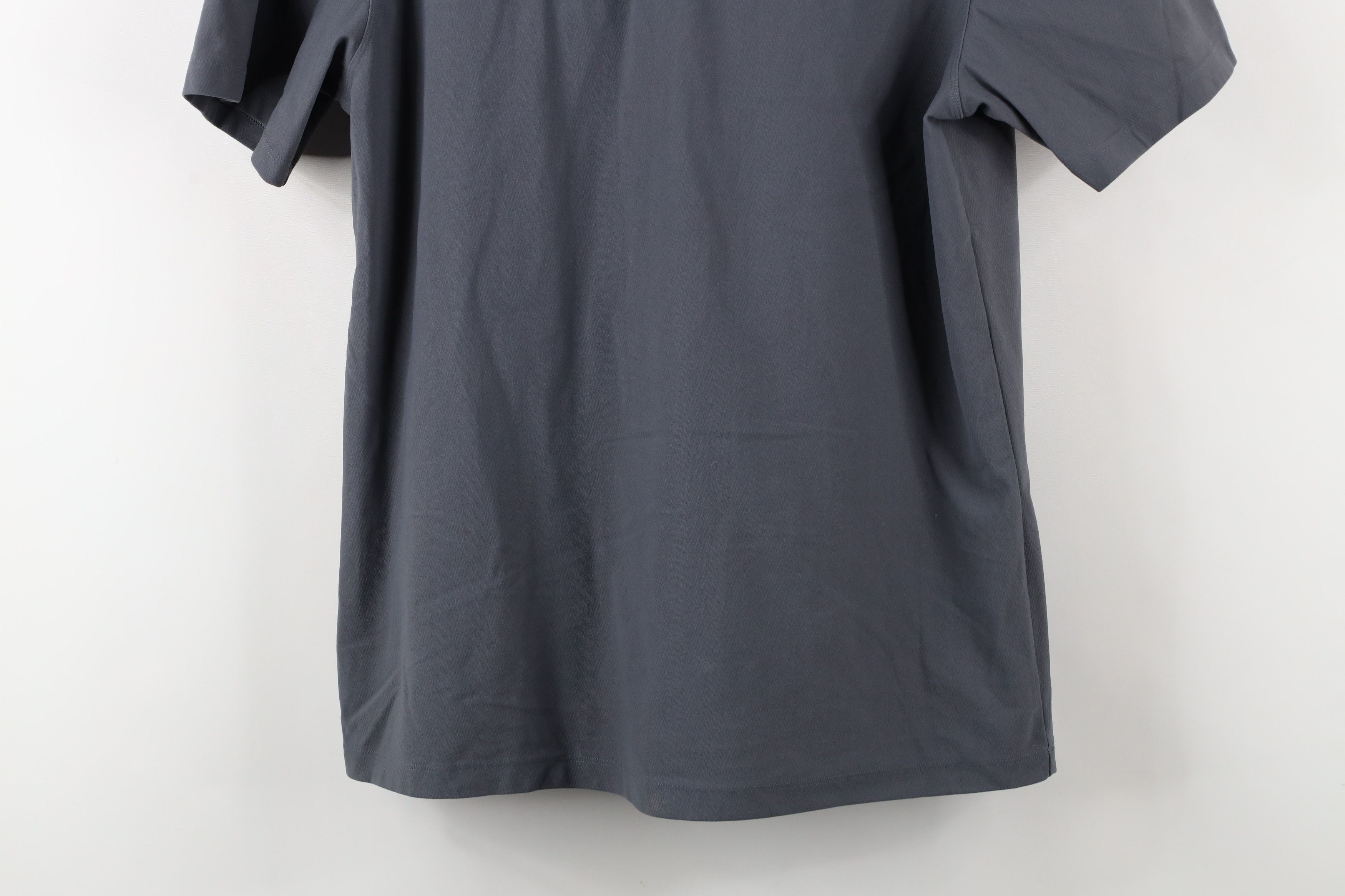 Lululemon × Vintage Lululemon Herringbone Short Sleeve Collared Polo Shirt Size US M / EU 48-50 / 2 - 3 Thumbnail