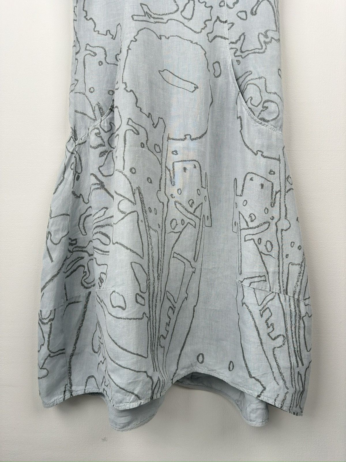 Other GRIZAS Washed 100% Linen Short Sleeve Dress Size S / US 4 / IT 40 - 6 Thumbnail