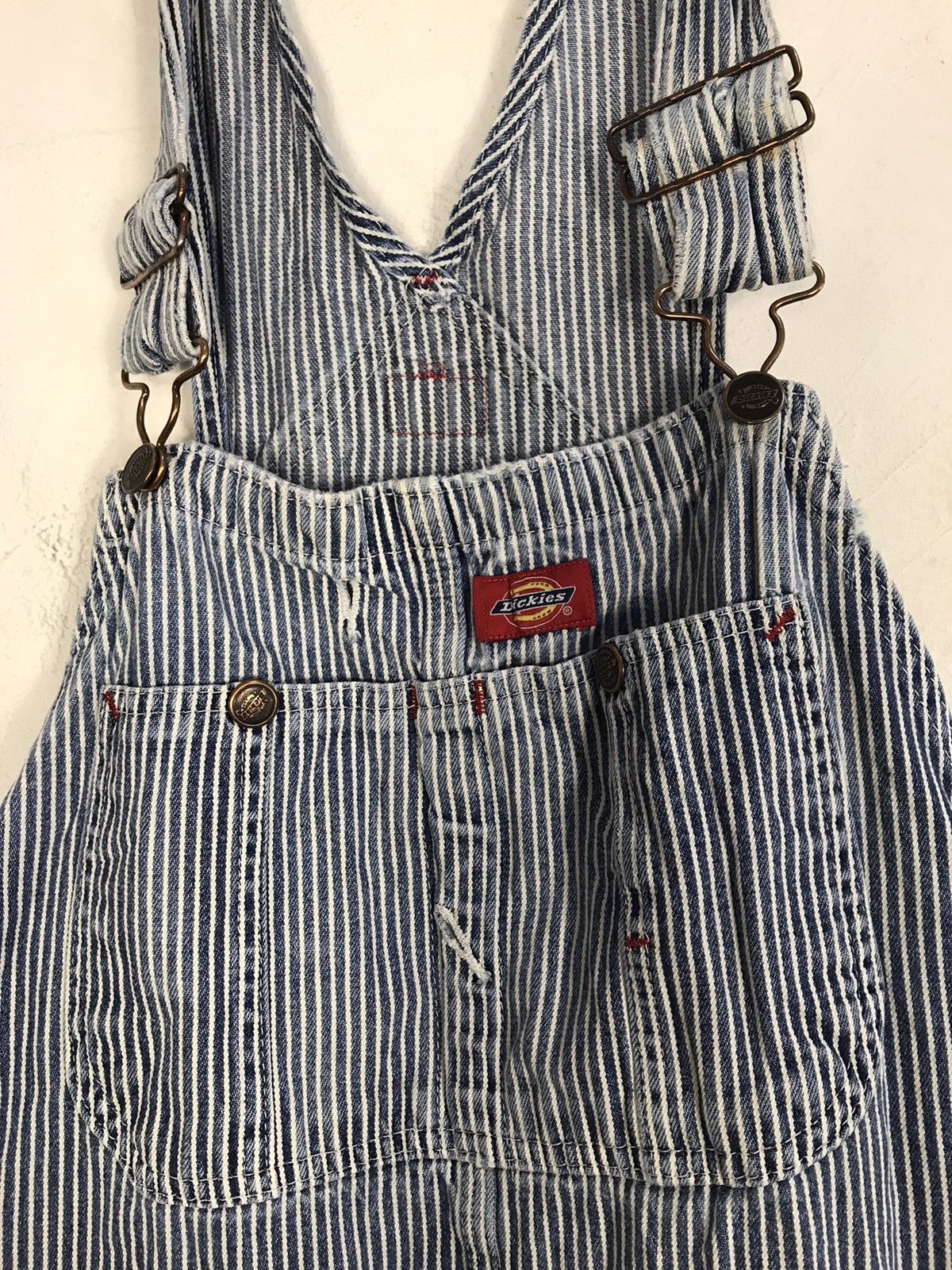 Dickies Dickies Hickory Indigo Denim Coveral Overall Jumper Workwear Size US 38 / EU 54 - 3 Thumbnail