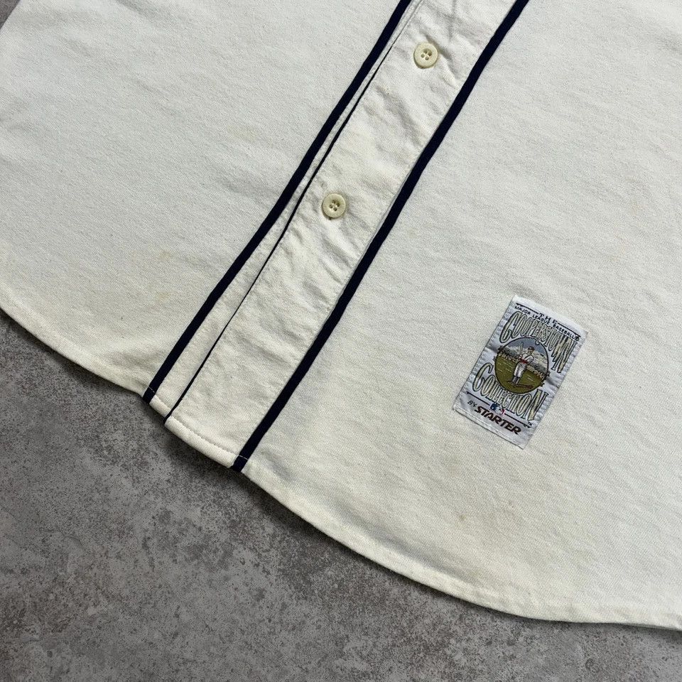MLB × Starter × Vintage PHILADELPHIA ATHLETICS A's COOPERSTOWN BASEBALL JERSEY Size US M / EU 48-50 / 2 - 5 Thumbnail
