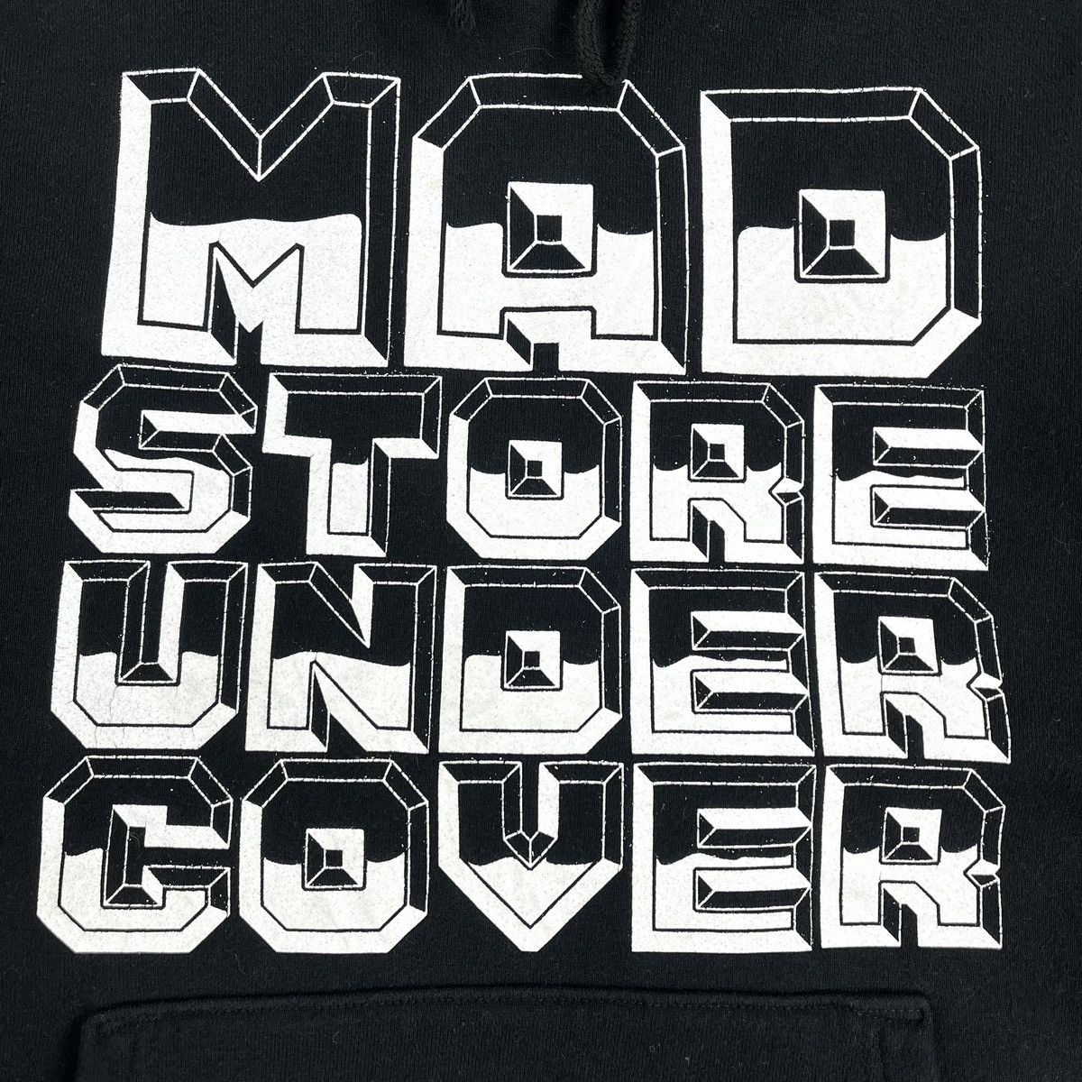 Undercover 2000s Mad Store Undercover Black Block Jun Takahashi Hoodie Size US M / EU 48-50 / 2 - 3 Thumbnail