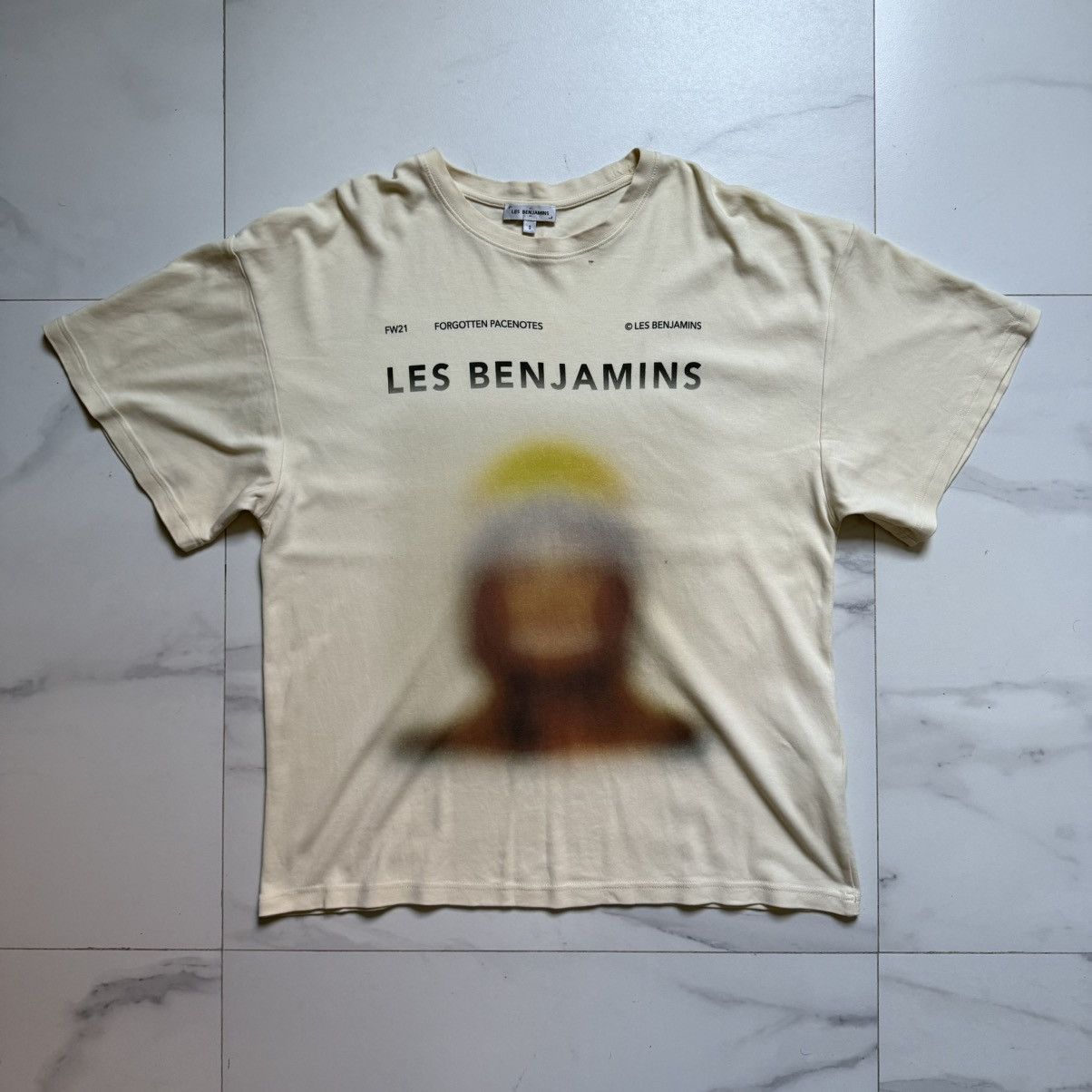 Les Benjamins Les Benjamins FW21 Forgoten Pacenotes T-Shirt Size US S / EU 44-46 / 1 - 2 Thumbnail