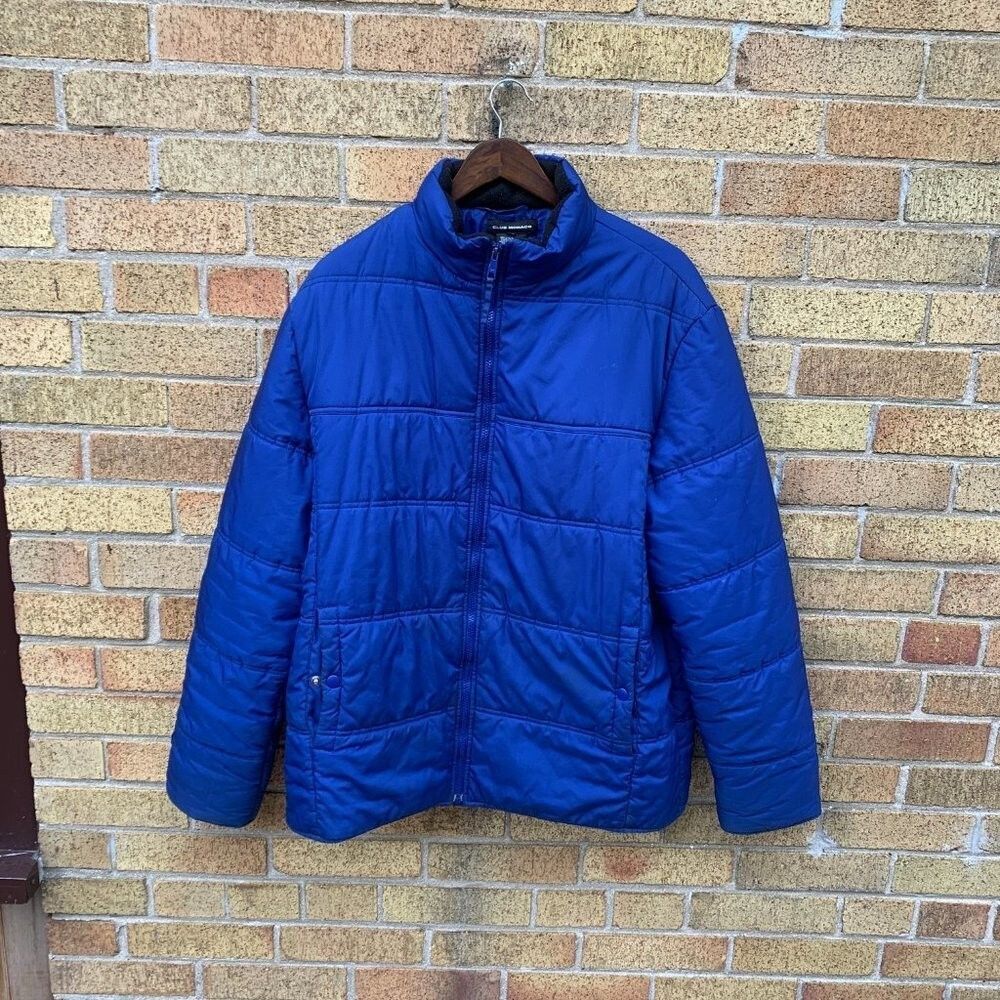 Club Monaco Vintage Club Monaco Puffer Jacket Blue Large Size US L / EU 52-54 / 3 - 3 Thumbnail