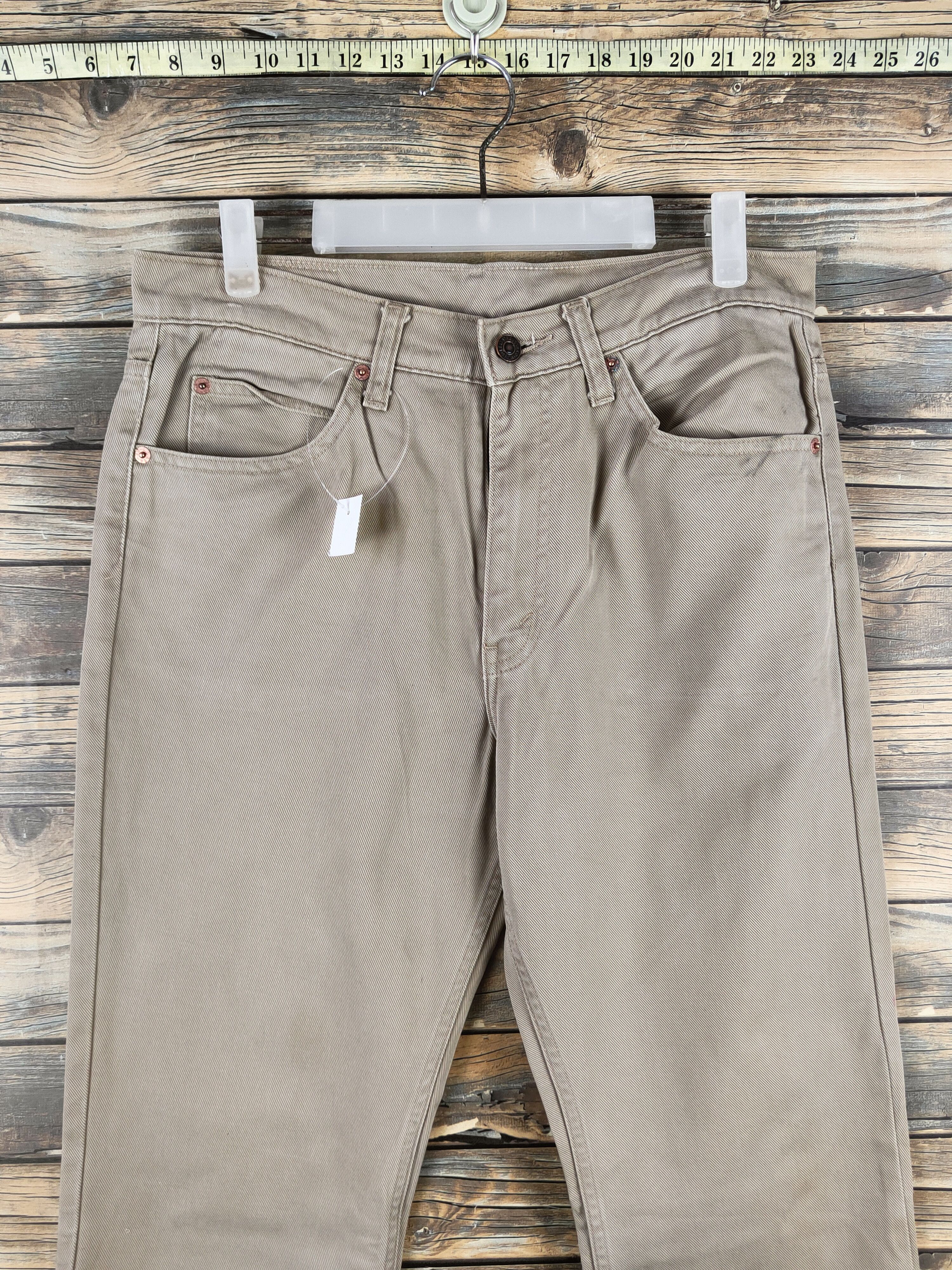 Levi's Levi's Beige Multipocket Soft Jeans #S2842 Size US 32 / EU 48 - 2 Thumbnail
