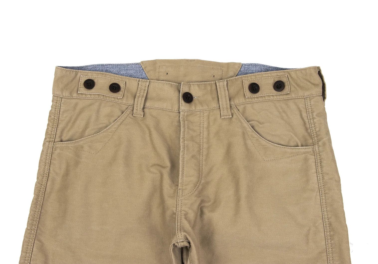 Junya Watanabe Beige Straight Pants Size M in Good Condition Size US 34 / EU 50 - 2 Thumbnail