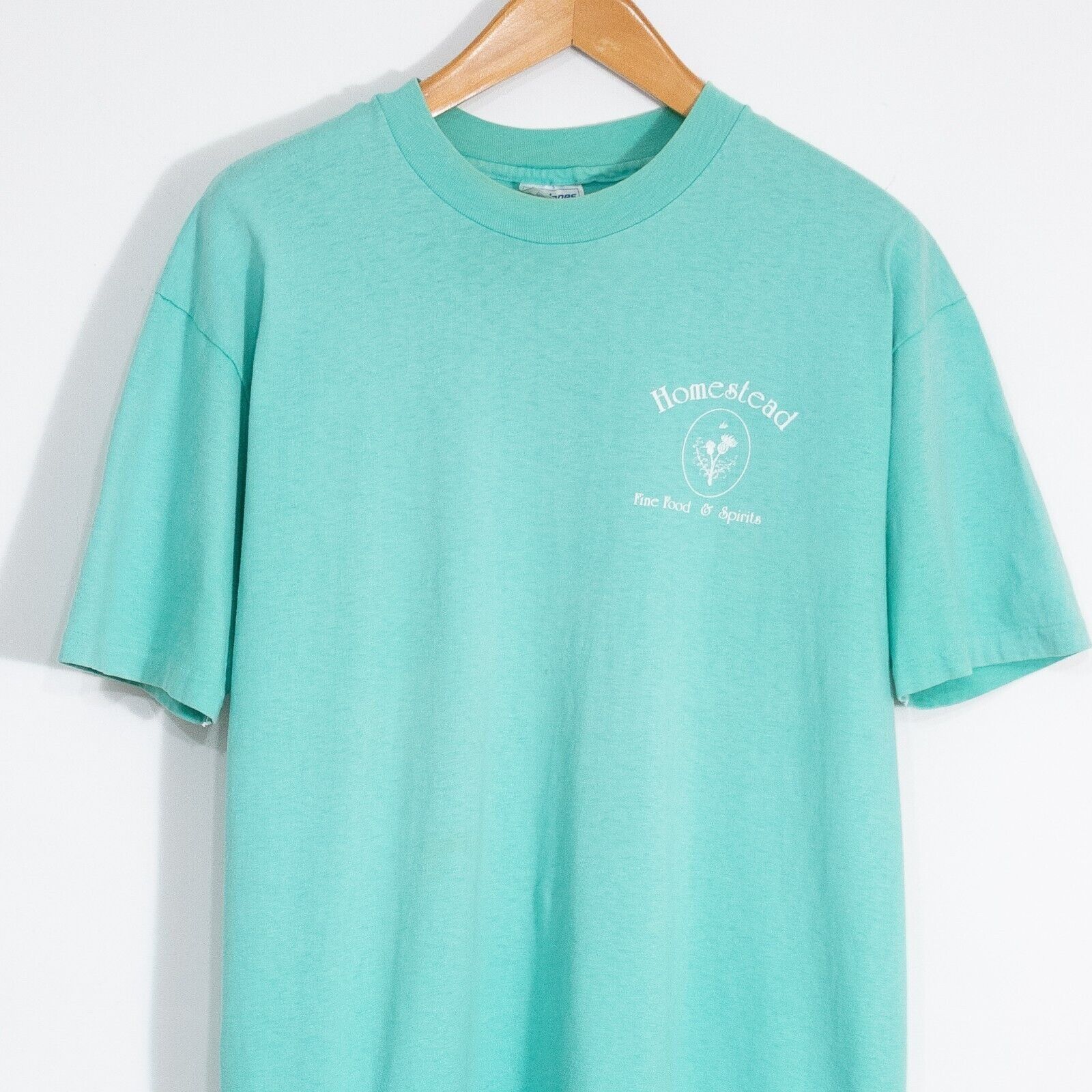 Vintage Vintage 80s Shays Tavern T Shirt XL Distressed Single Stitch Size US XL / EU 56 / 4 - 4 Thumbnail