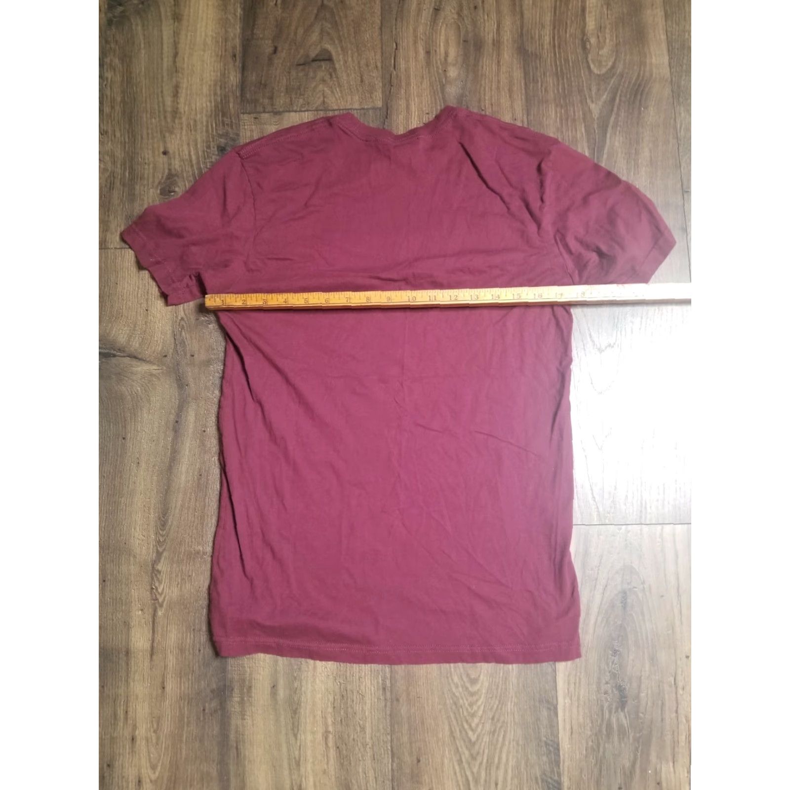 Thrasher Thrasher Classic T-Shirt Skateboard Magazine Burgundy Red Logo Graphic Crew Neck Short Sleeve Men S Red Shirt Size US S / EU 44-46 / 1 - 4 Thumbnail