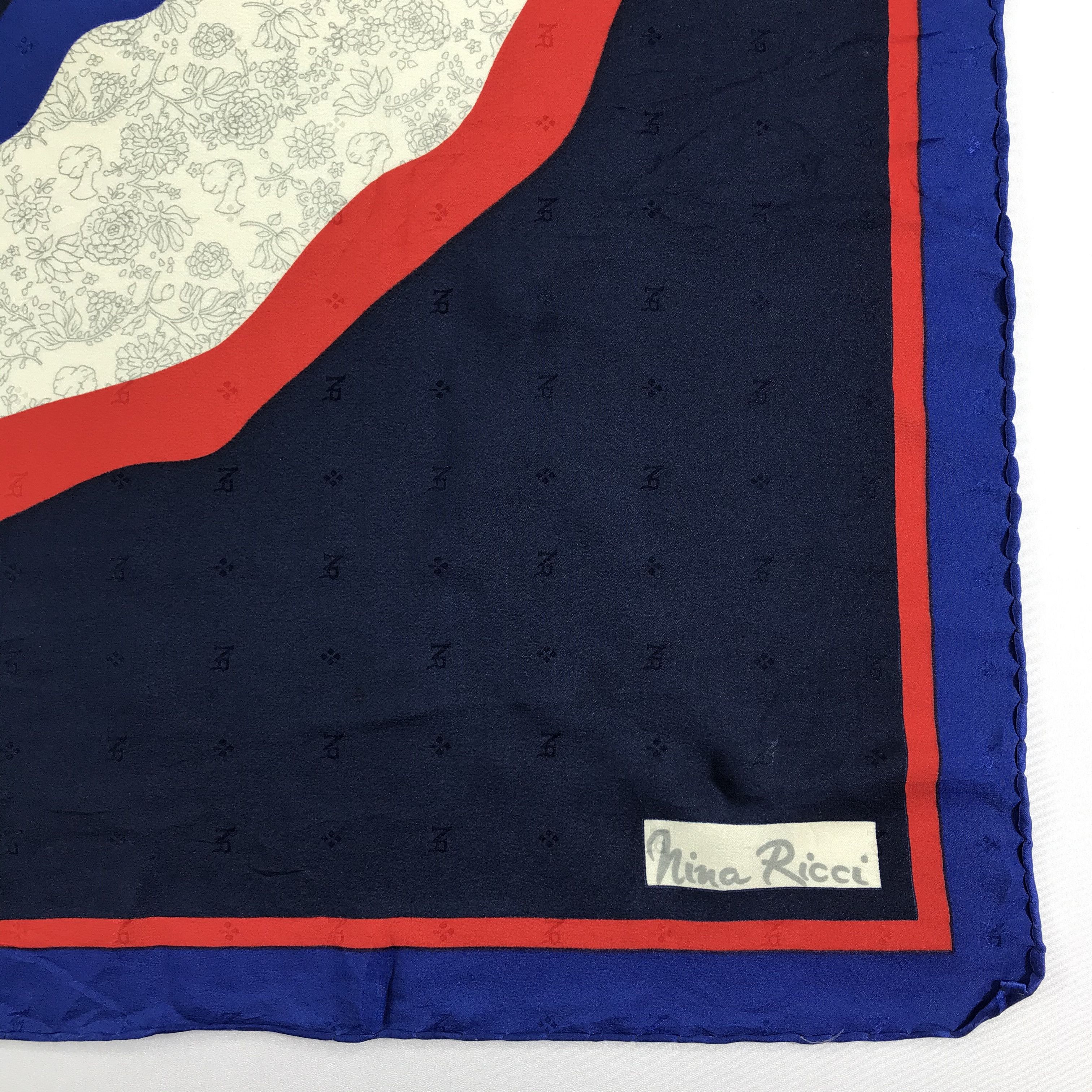 Nina Ricci Vintage Nina Ricci Silk Scarf Size ONE SIZE - 4 Thumbnail