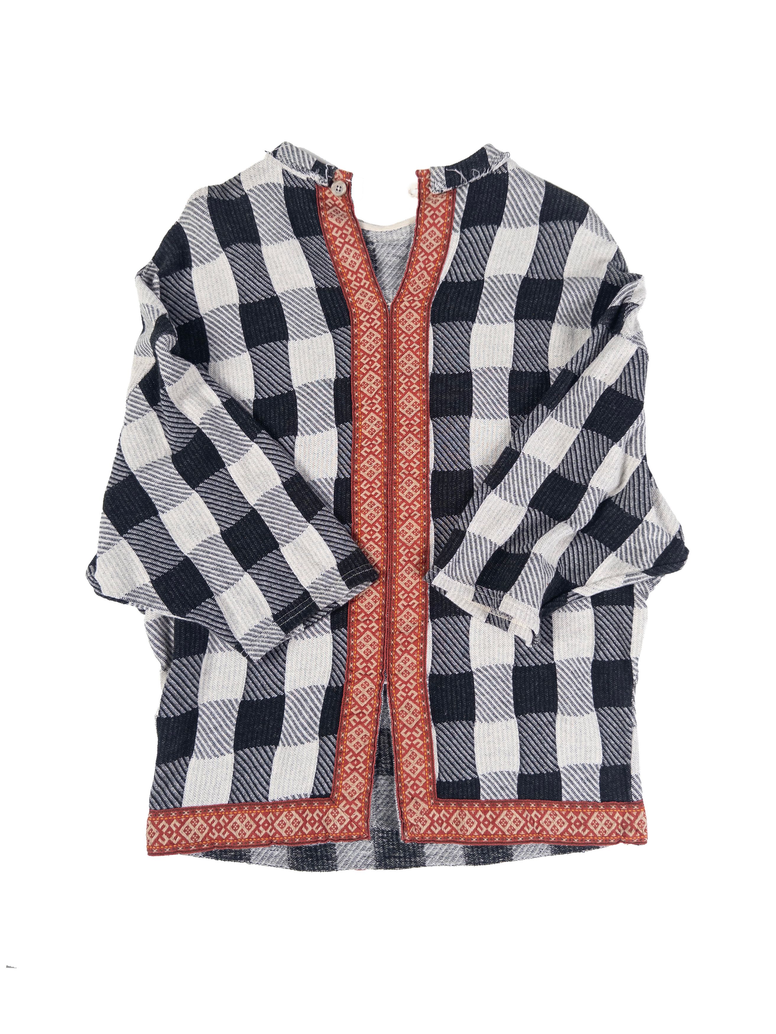 Kapital Kapital Sashiko Construction Checkered Shirt Size US M / EU 48-50 / 2 - 9 Thumbnail
