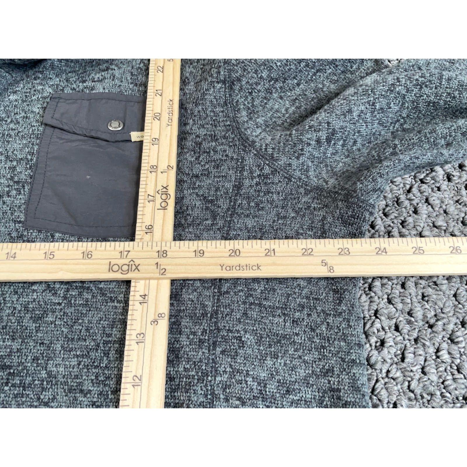 Vintage VINTAGE Woolrich Jacket Fleece Pullover 1/4 Snap Mock Neck Gray Adult Large Mens Outerwear Short Coat/Coat Pockets 90s Hipster Nature Outdoor Style Size US L / EU 52-54 / 3 - 5 Thumbnail