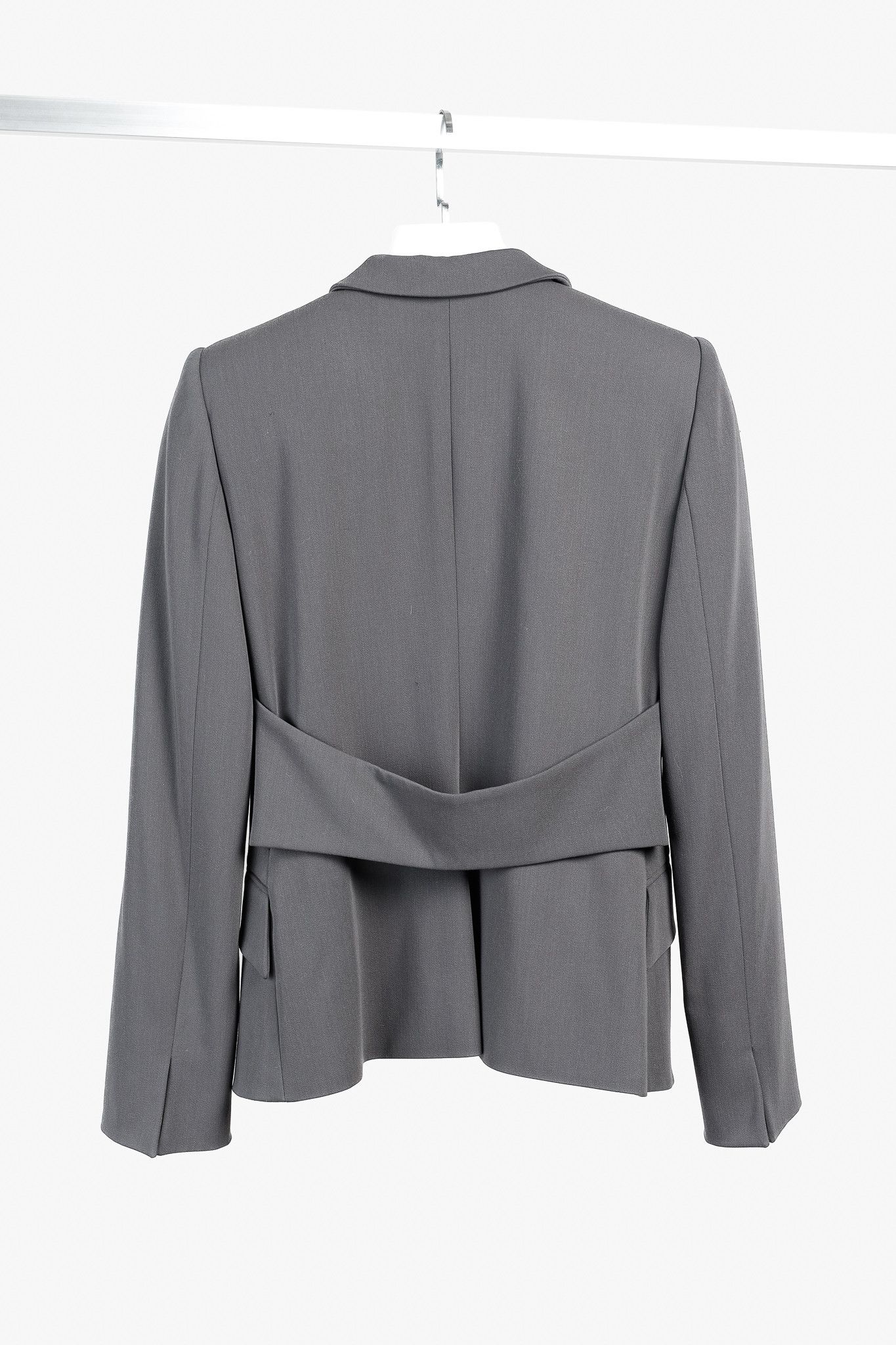 Giorgio Armani Giorgio Armani Wool Blazer With Raised Leather Buttons Size XS / US 0-2 / IT 36-38 - 2 Thumbnail