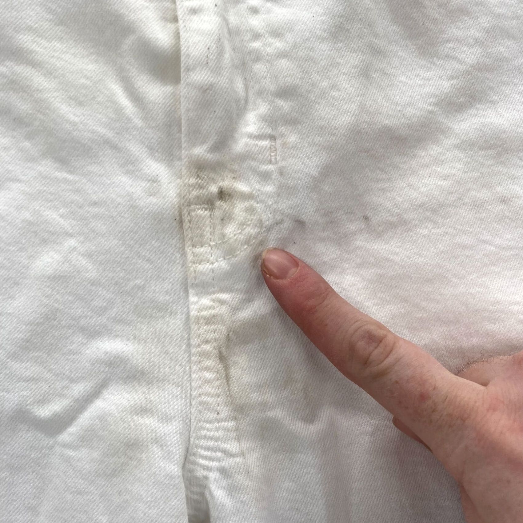 J.Crew J.CREW Jeans Women's 28 White Stretch Denim Mid Rise Boho Y2K READ Wide Flare Skinny Flare (5-Pocket) INSEAM 32 Size 28" / US 6 / IT 42 - 5 Thumbnail