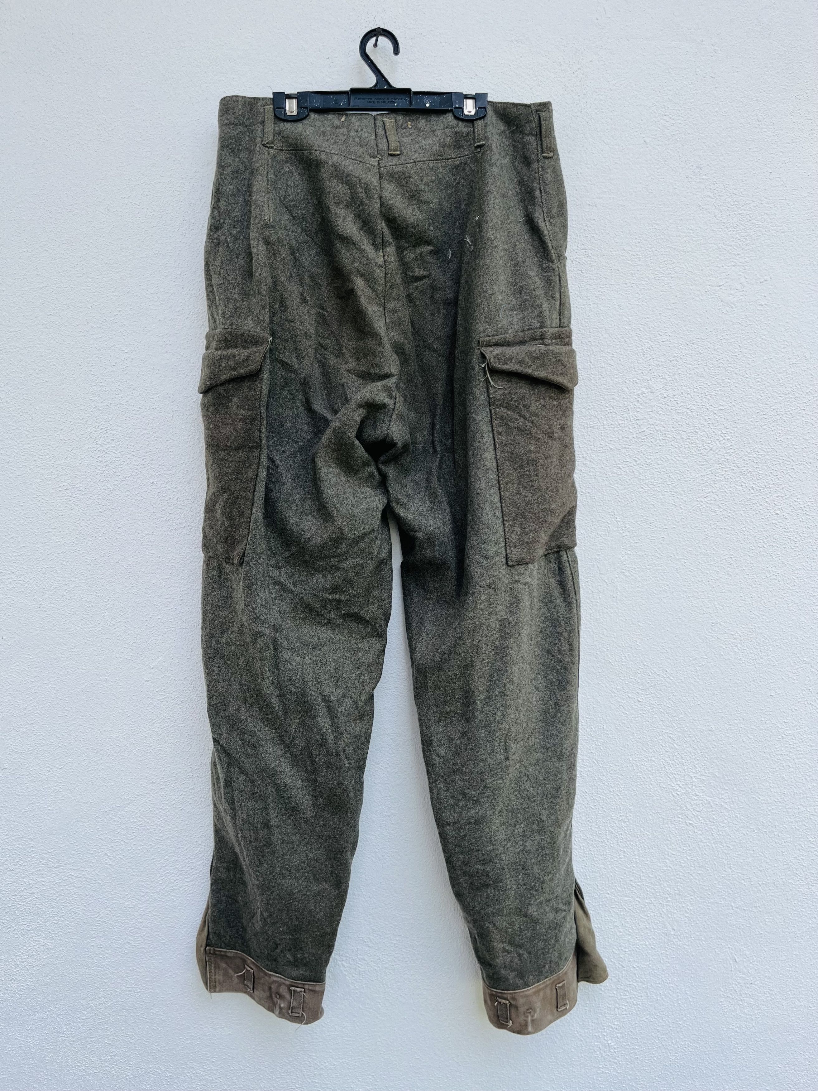 Vintage Vintage WW2 40s Swedish Military ACB Wool Pant Size US 30 / EU 46 - 2 Thumbnail