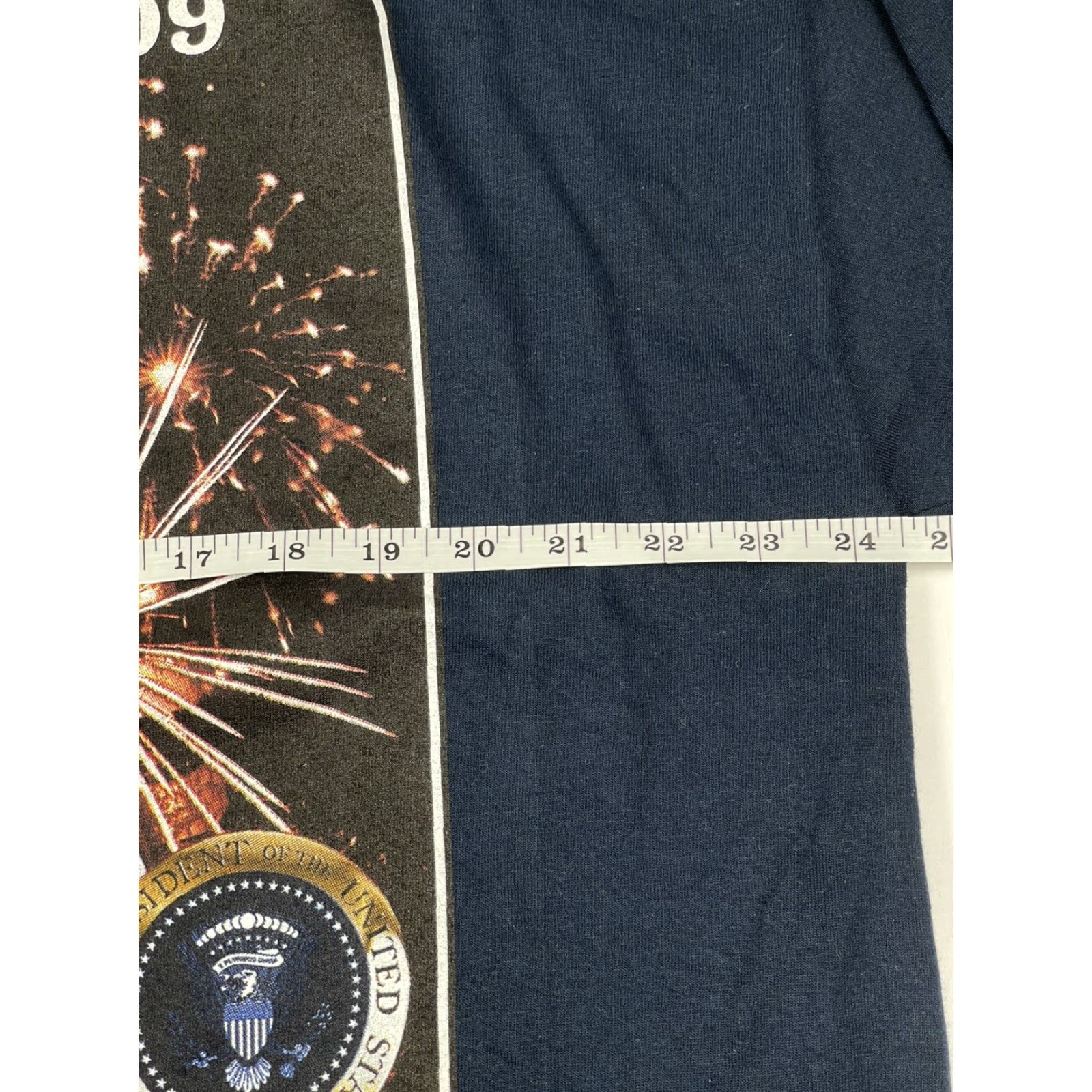 Vintage Barack Obama 2009 Inauguration Long Sleeve Shirt Unisex Adult 2XL Blue Graphic Cotton USA Size US XXL / EU 58 / 5 - 6 Thumbnail
