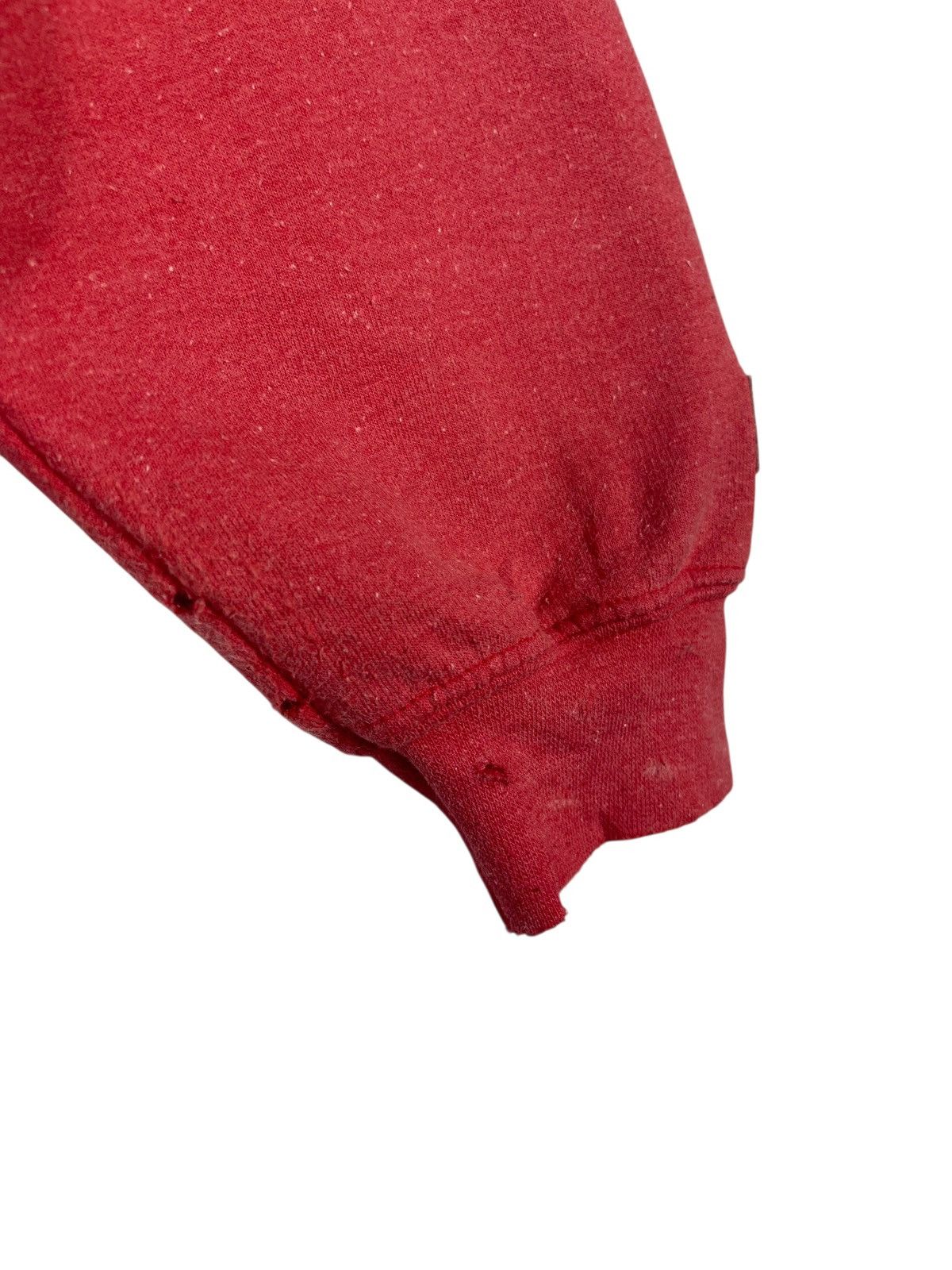 Liberaiders Liberaiders Red Distress Logo Hoodie XL Size US XL / EU 56 / 4 - 13 Thumbnail