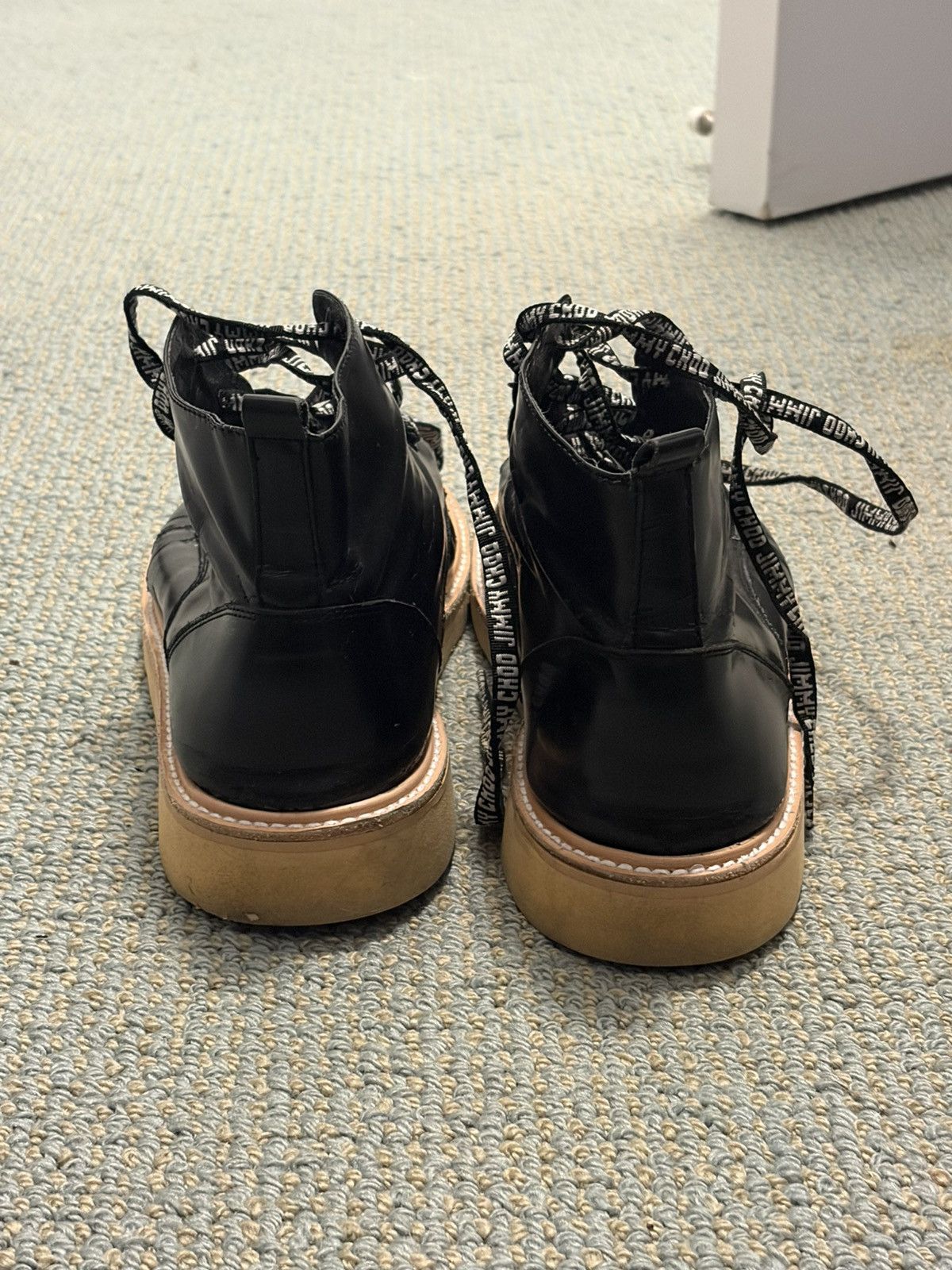Jimmy Choo Vintage Leather Mid Jimmies Size US 10.5 / EU 43-44 - 3 Thumbnail