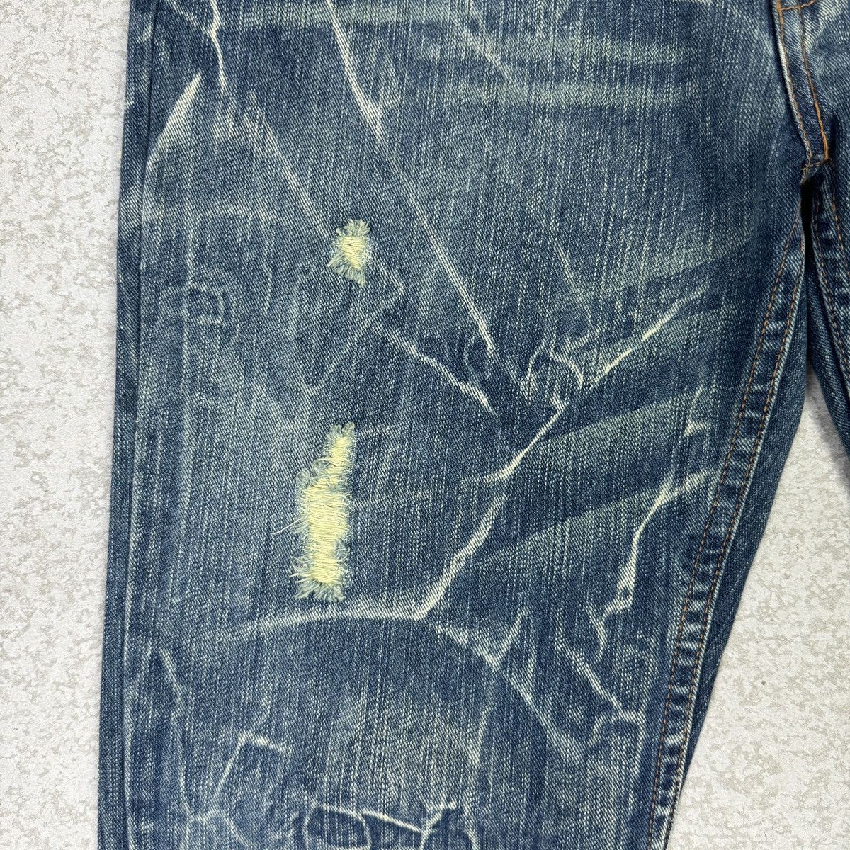 If Six Was Nine Twist Leg - 2000s Nylaus Flared Madness Jeans Size US 32 / EU 48 - 6 Thumbnail