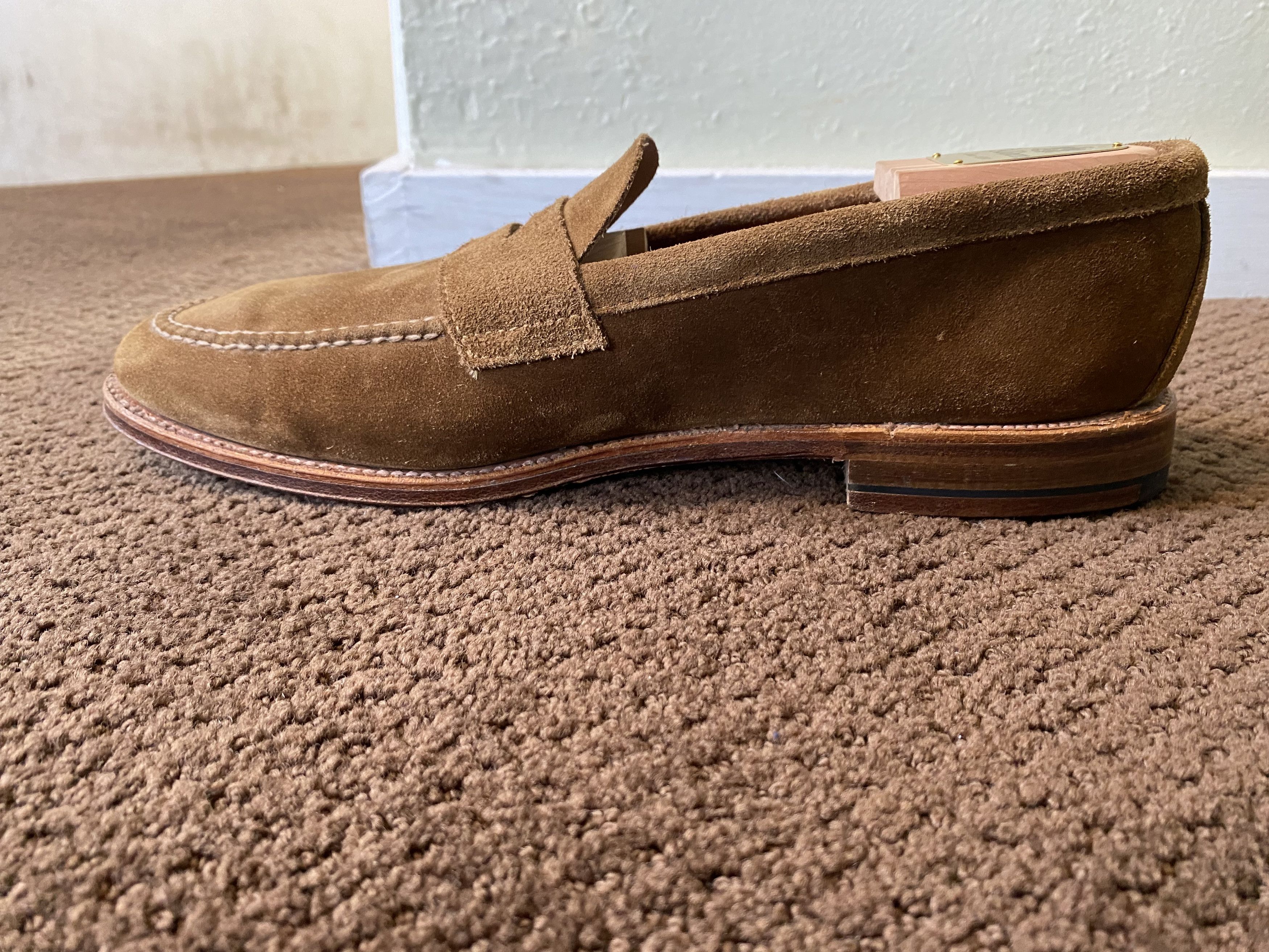 Alden Alden Unlined Leisure Handsewn Penny Loafer Size US 11 / EU 44 - 4 Thumbnail