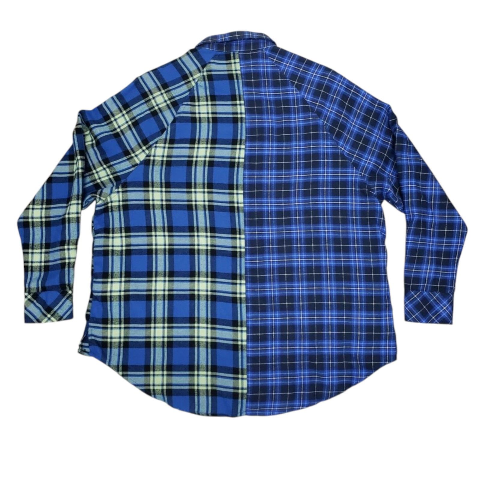Other Wild Fable Flannel Oversized Boyfriend Shirt Spliced Plaid S Size S / US 4 / IT 40 - 5 Thumbnail
